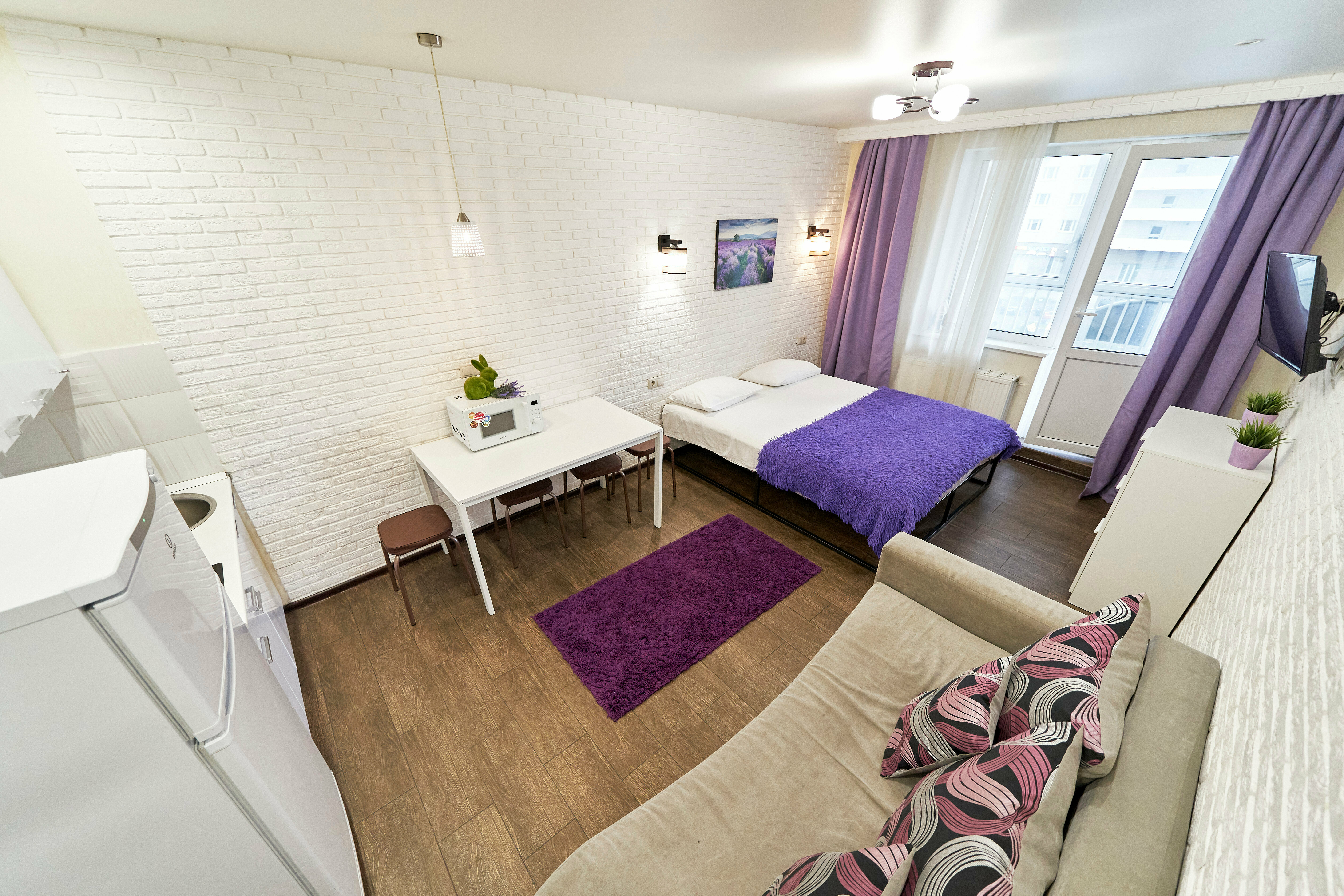 Номер-студия с балконом