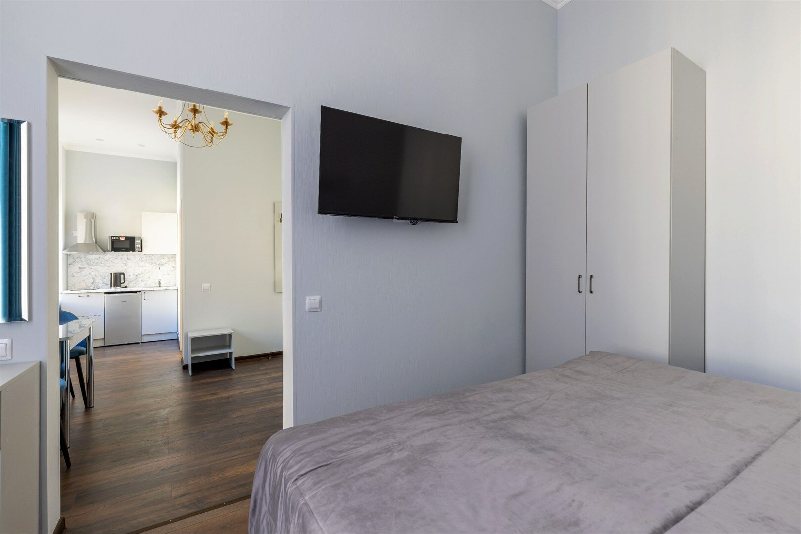 Делюкс Апартаменты с кроватью "Кинг-Сайз" и видом во внутренний дворик №6