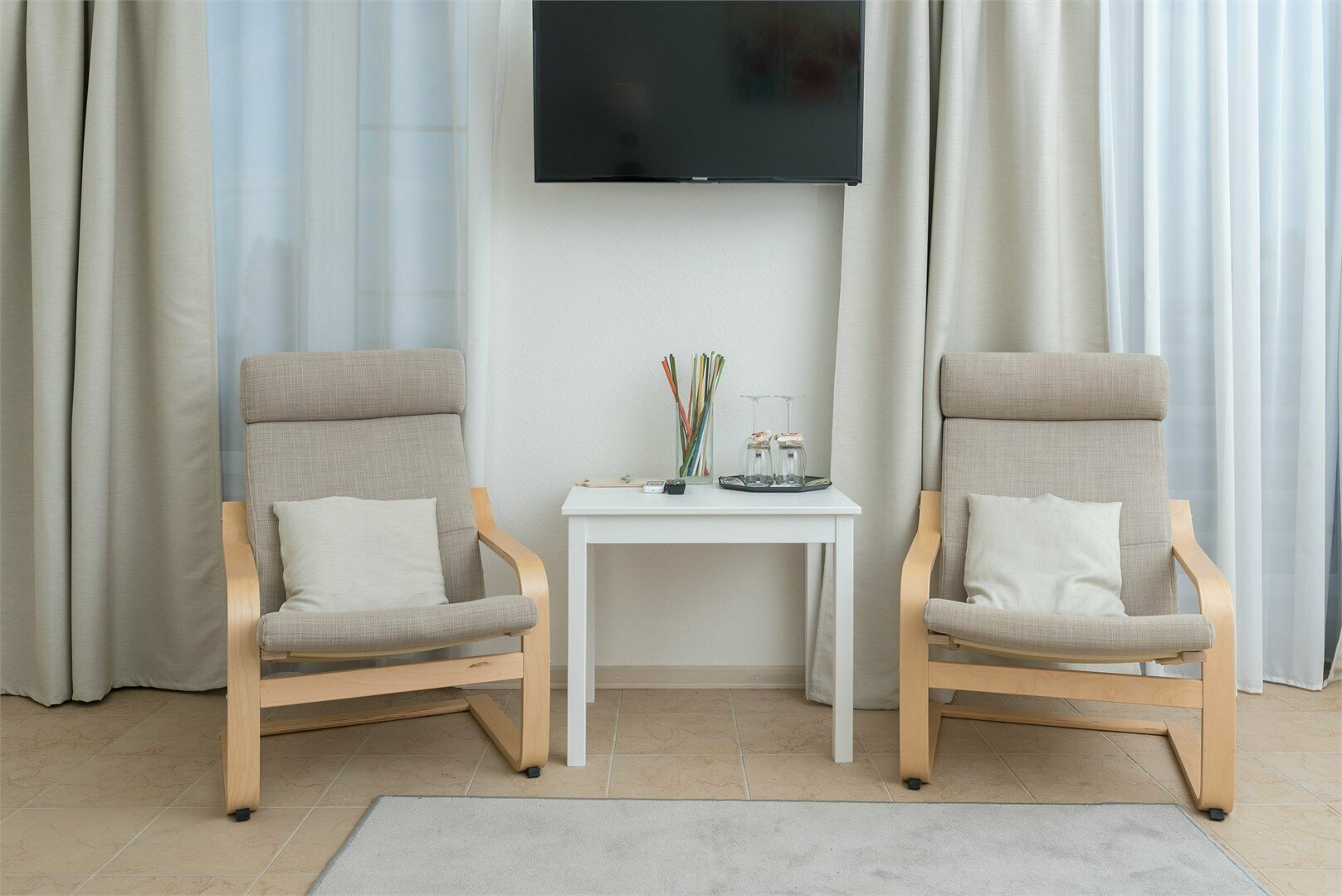 Комната двухместная с двухспальной кроватью