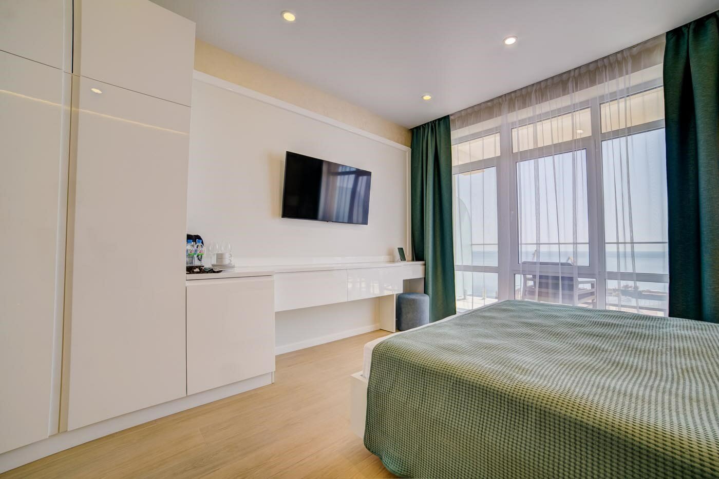 однокомнатный номер с видом на море