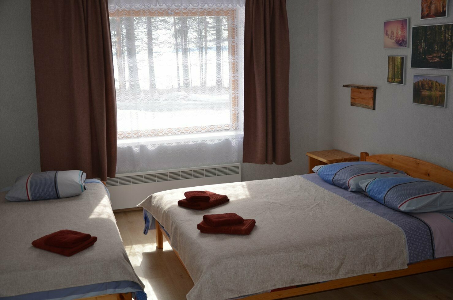 Комната Времена года 2 кровати с балконом