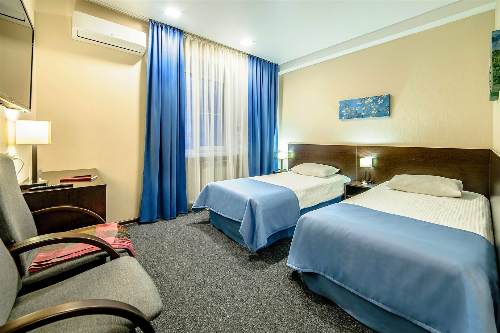 Двухместный номер с 2 отдельными кроватями