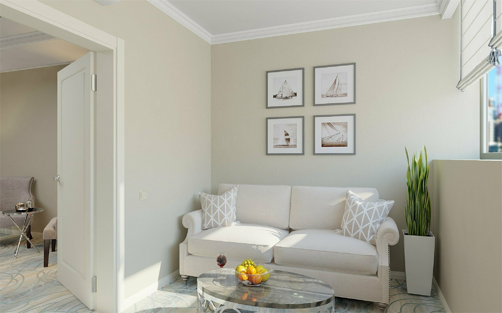 ПОЛУЛЮКС С ВИДОМ НА ПАРК