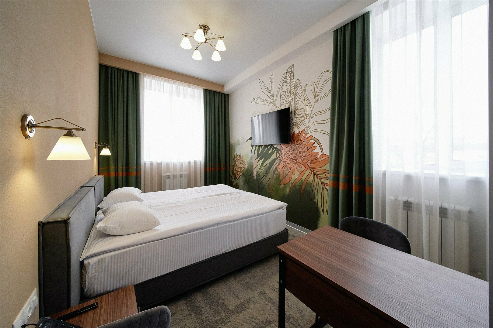 Стандарт с одной или двумя раздельными кроватями