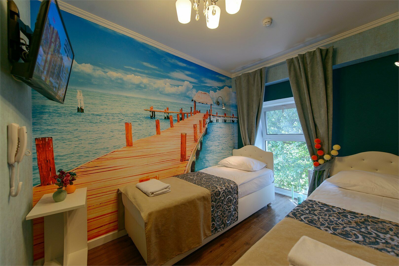 Стандартный двухместный номер с 1 кроватью или 2 отдельными кроватями