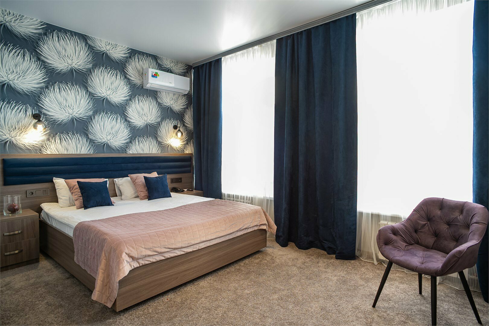 Полулюкс с 1 двуспальной кроватью