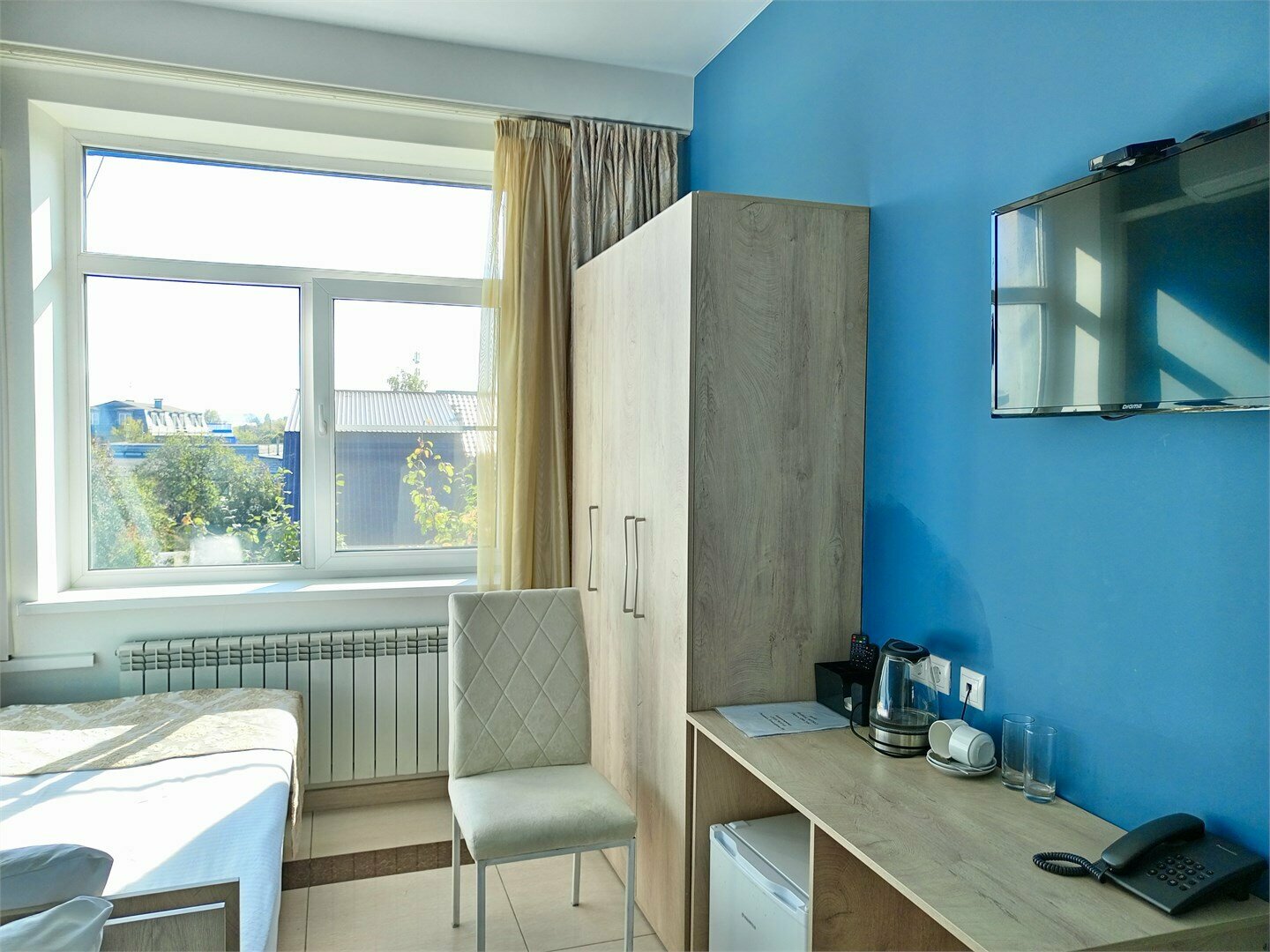 СТАНДАРТ (узкий) с 2-мя кроватями со ВСЕМИ удобствами. Новый номерной фонд