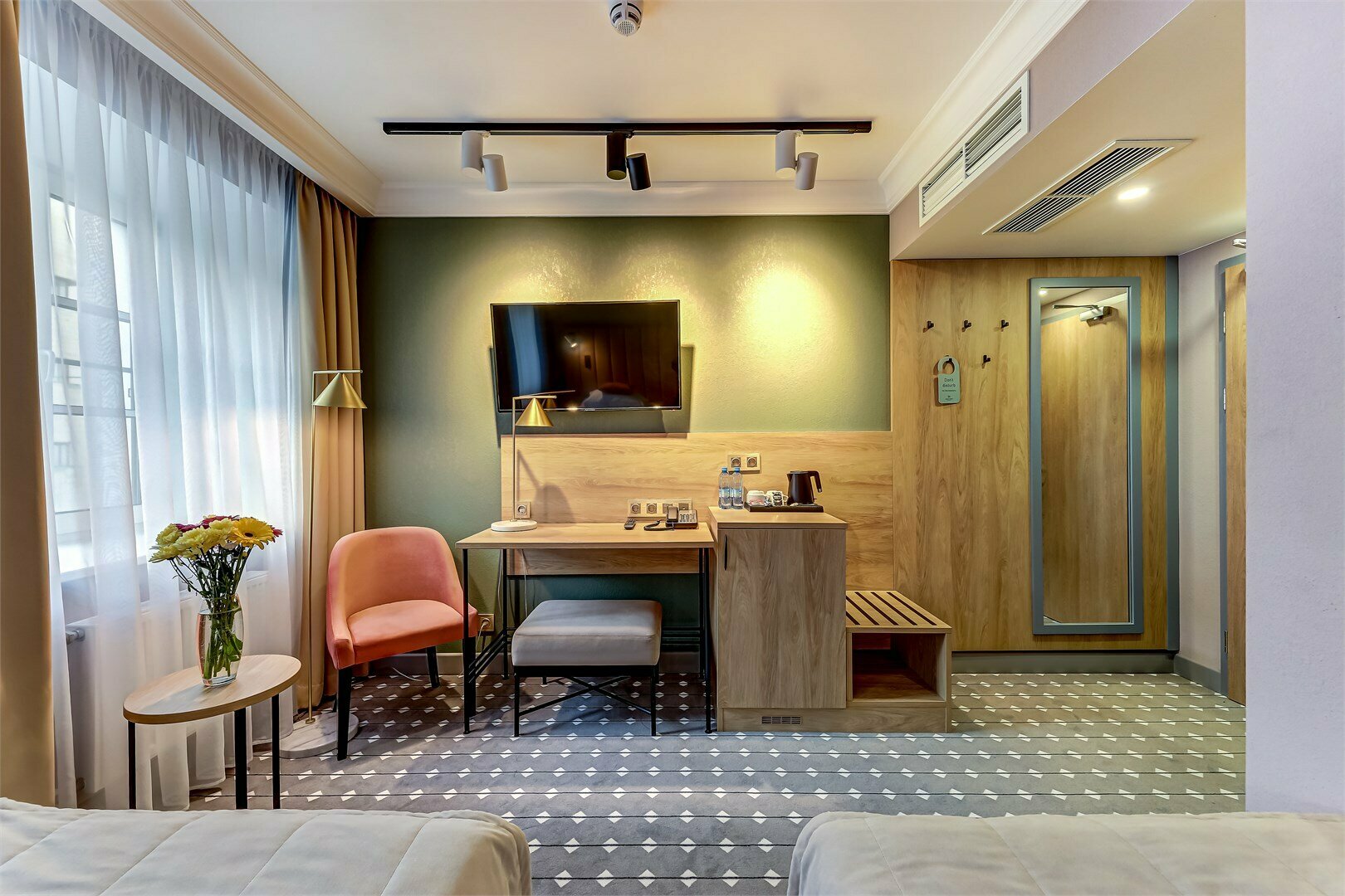 Стандартный двухместный номер с 1 кроватью или 2 отдельными кроватями