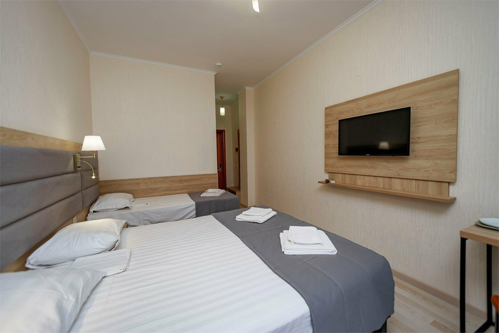 Трехместный комфорт с видом на парк