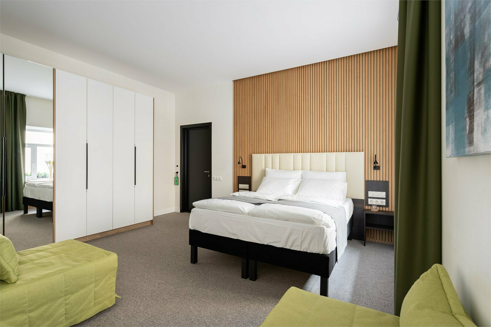 Studio с возможностью семейного проживания