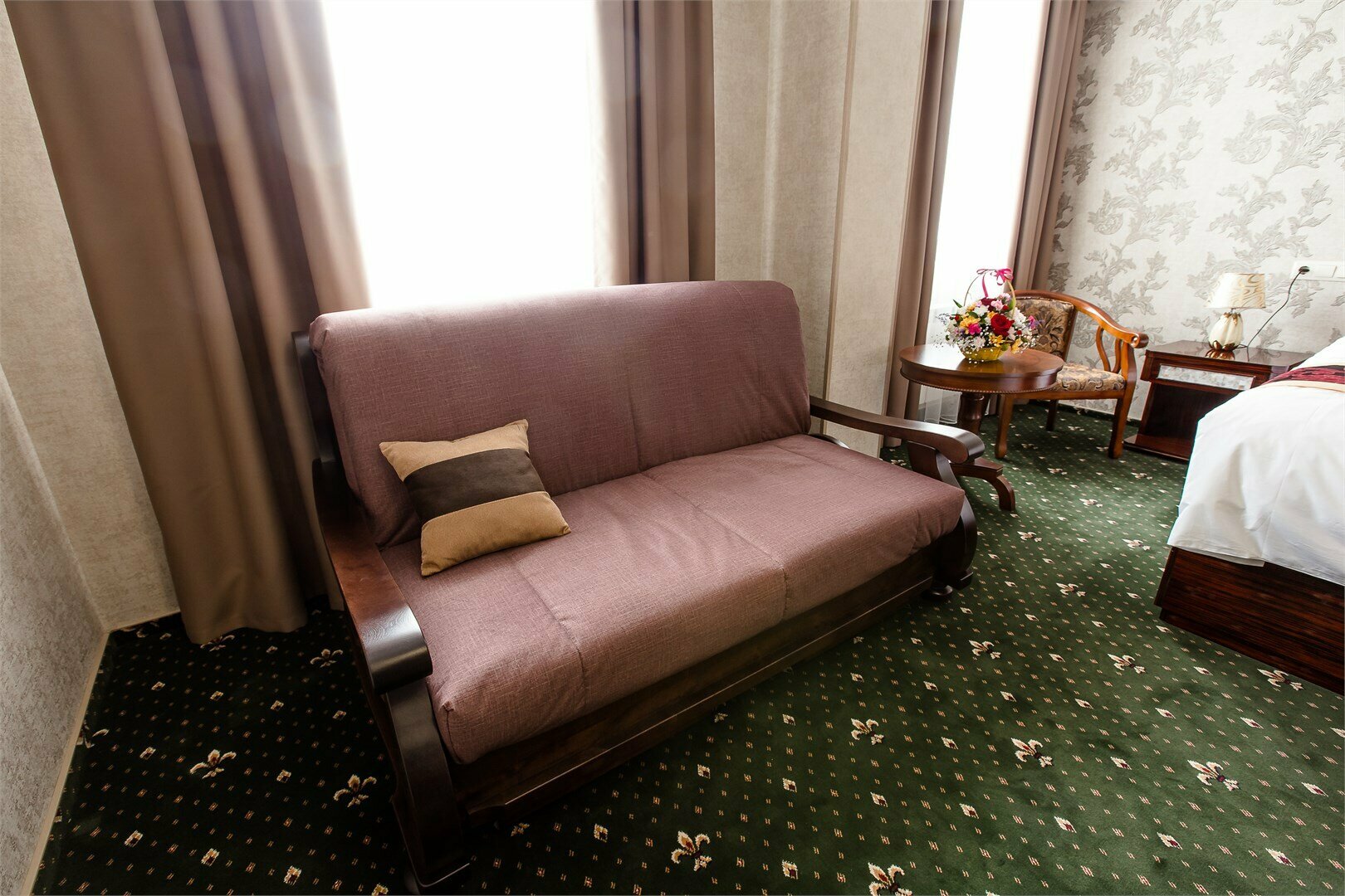 Люкс с двумя односпальными кроватями