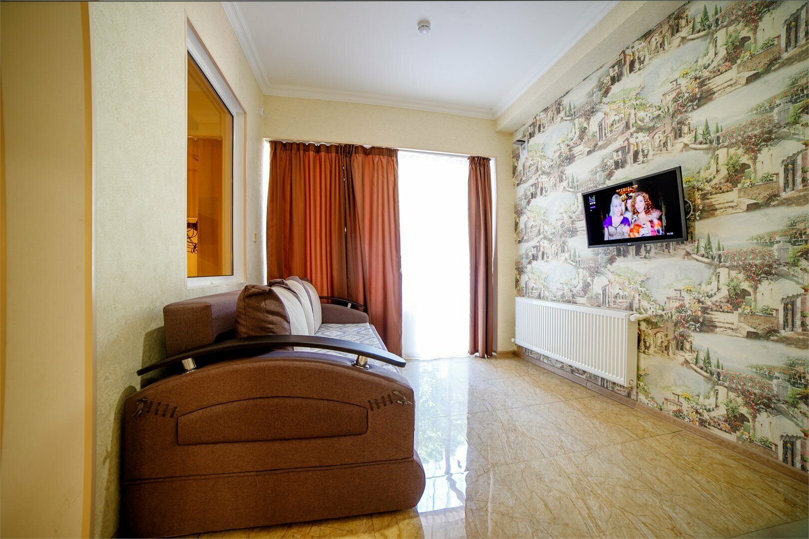 Семейная студио с кухней