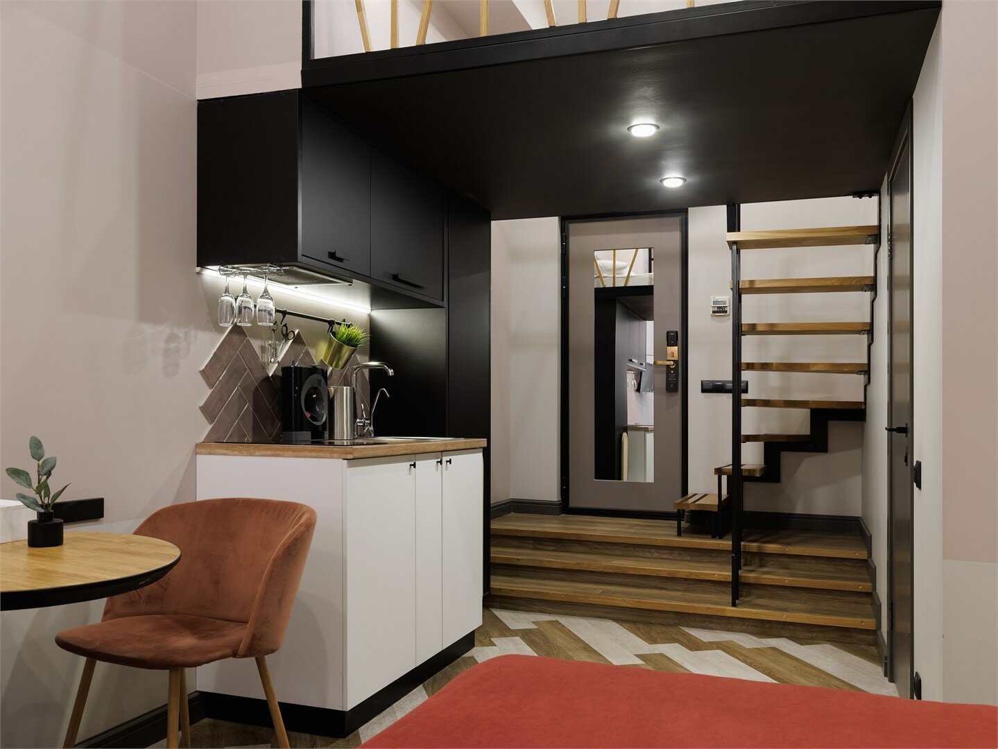 Двухуровневый номер-студио