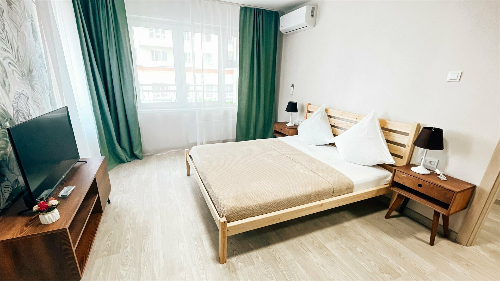 Двухместный номер Делюкс с 1 кроватью и балконом