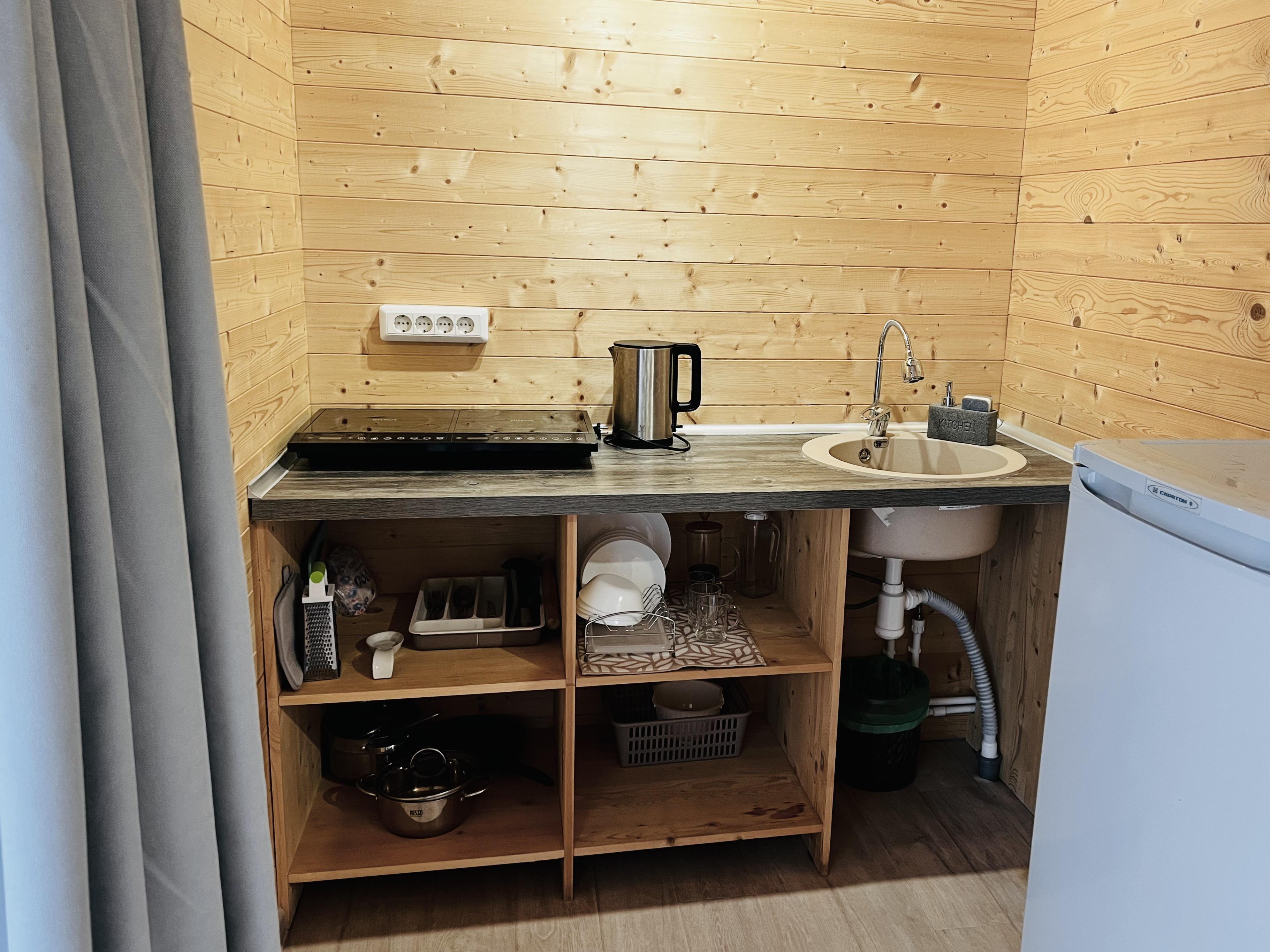 Четырехместные апартаменты Комфорт с кухней