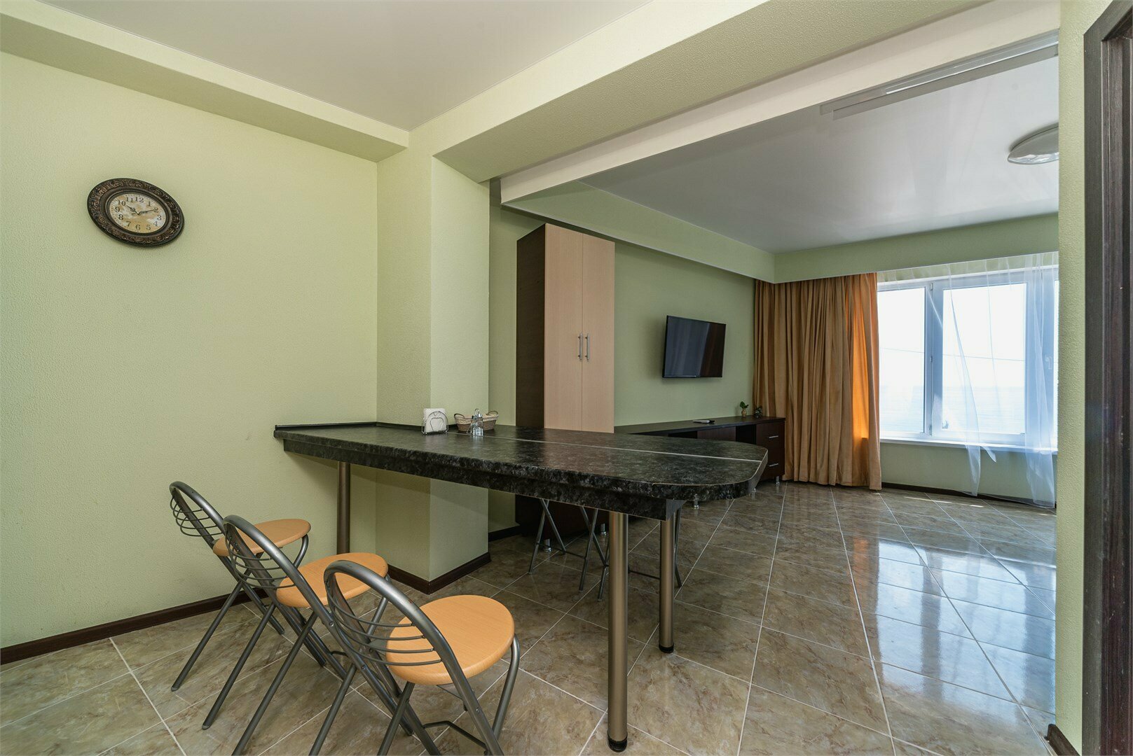 Апартаменты с 1 спальной