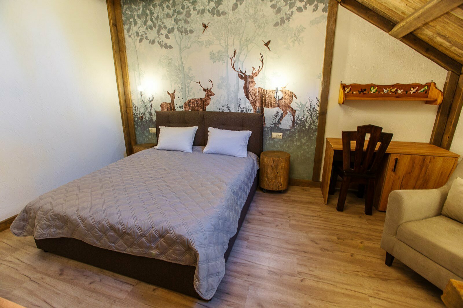 Двухместный номер с 2 отдельными кроватями и балконом