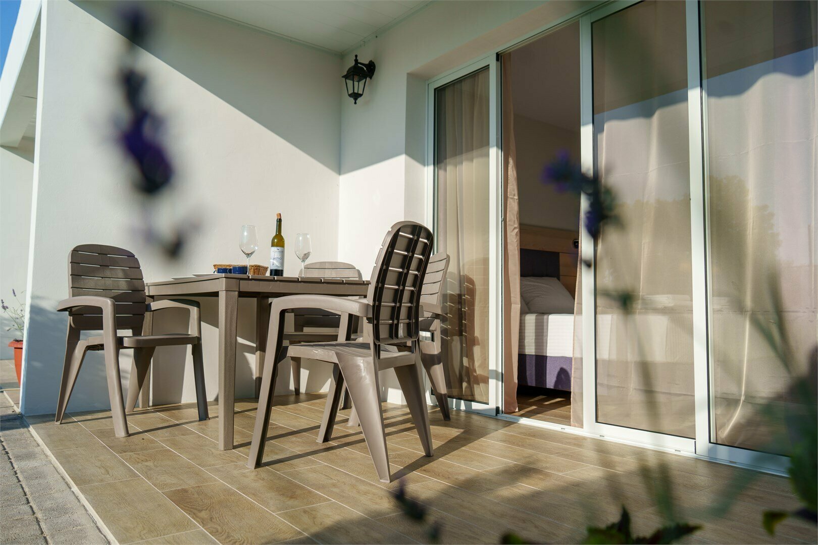 Семейный номер с террасой