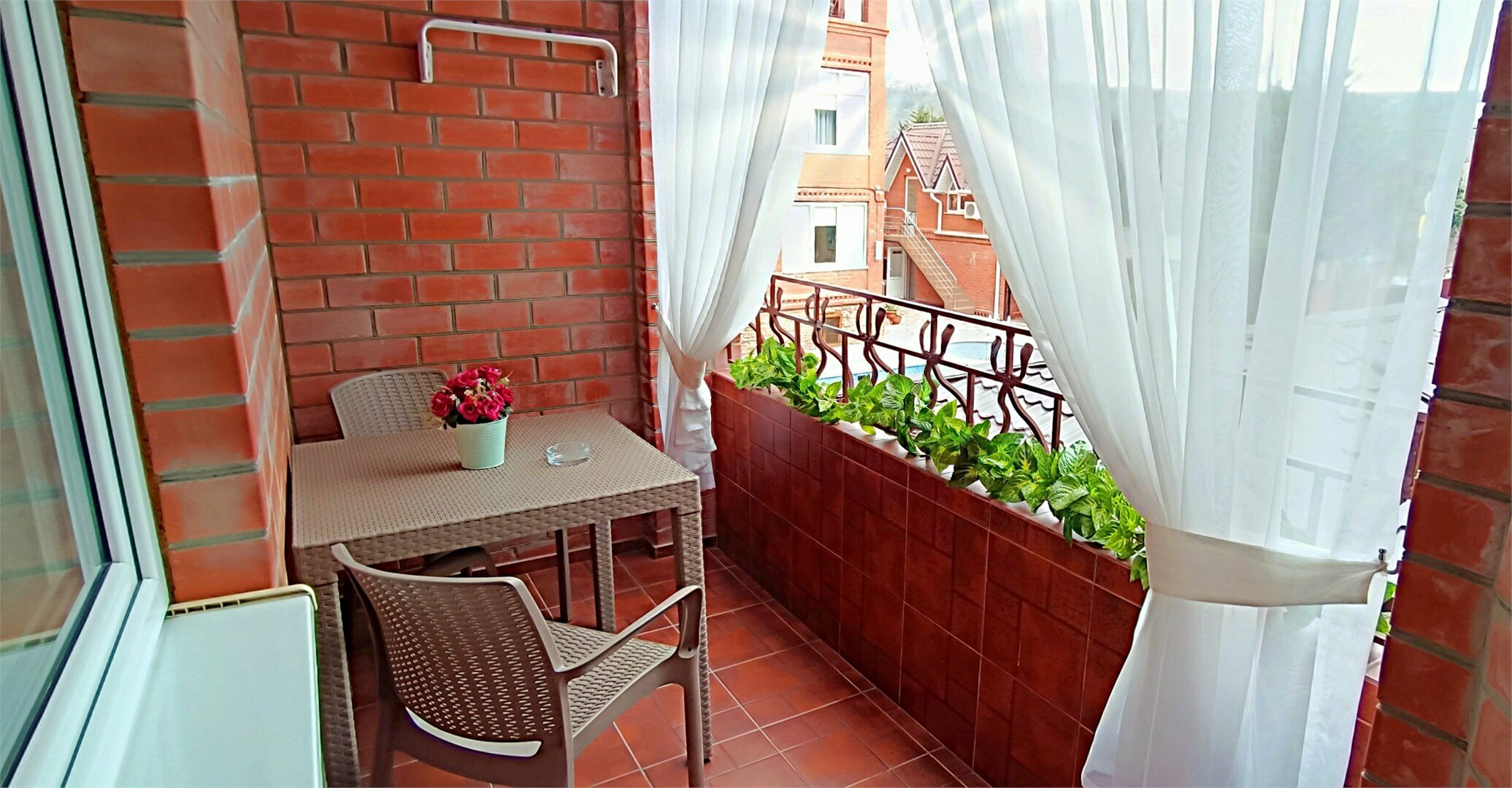 Двухместный номер "Комфорт" с балконом