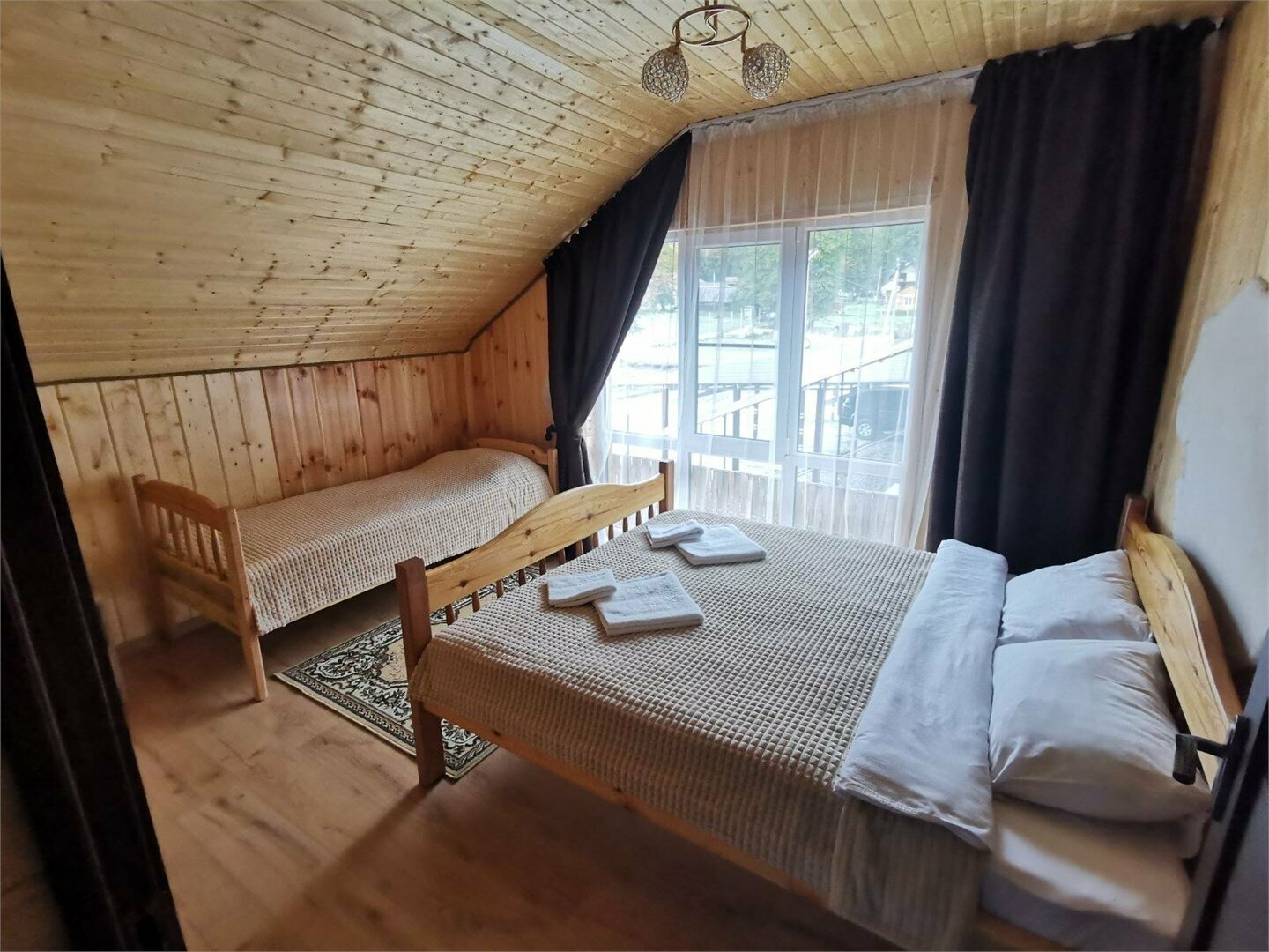 Семейный номер с террасой