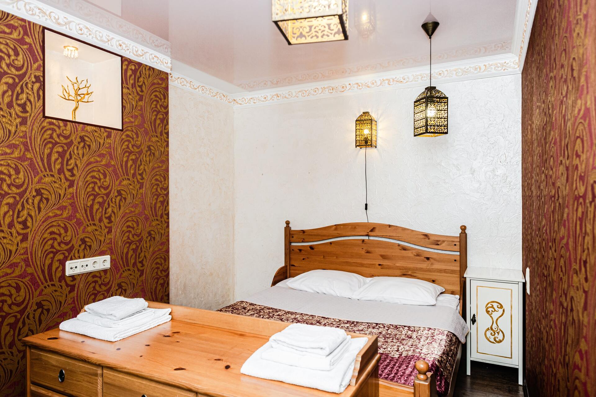 Четырехместный номер с ванной комнатой