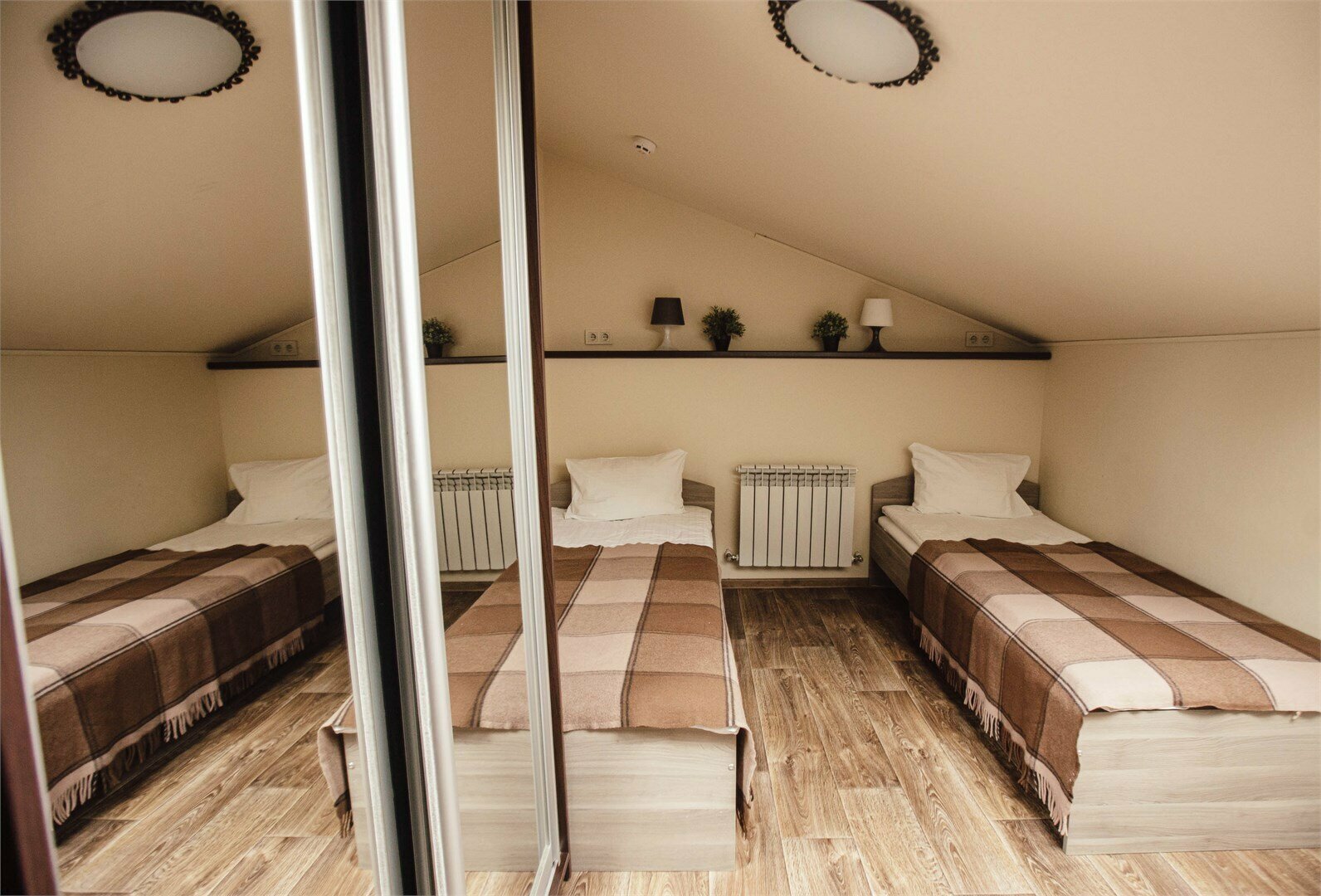 Стандартный номер с двумя односпальными кроватями