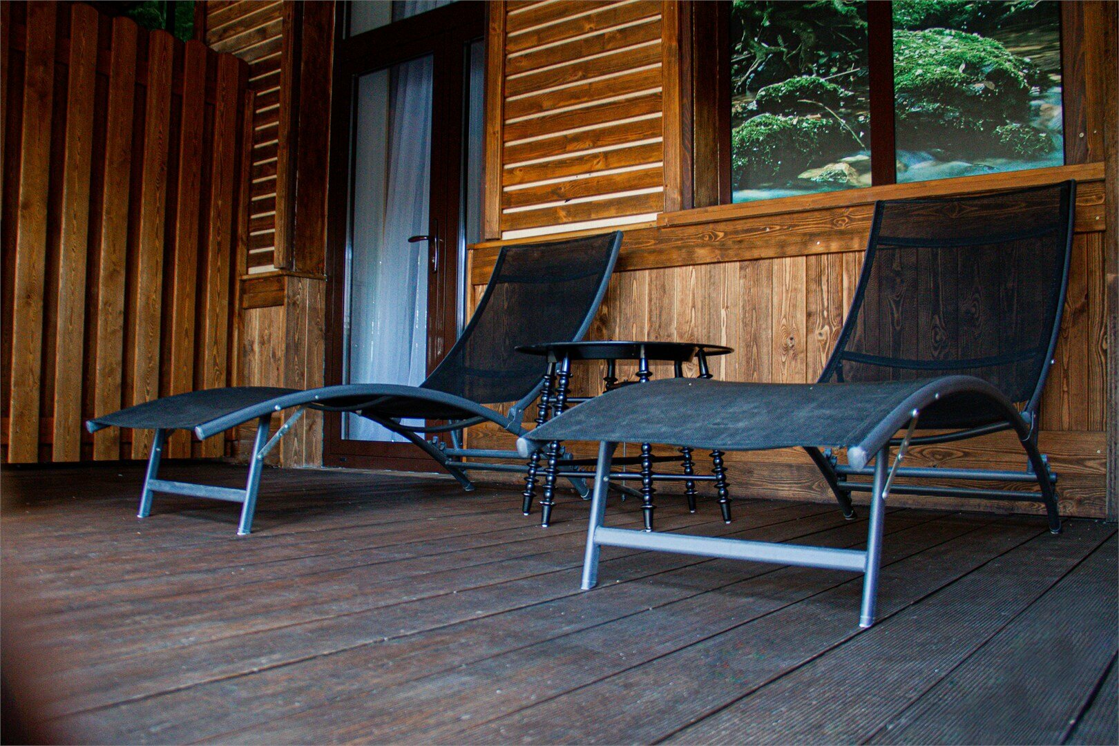 КОМФОРТ БРИЗ с террасой и лежаками 214