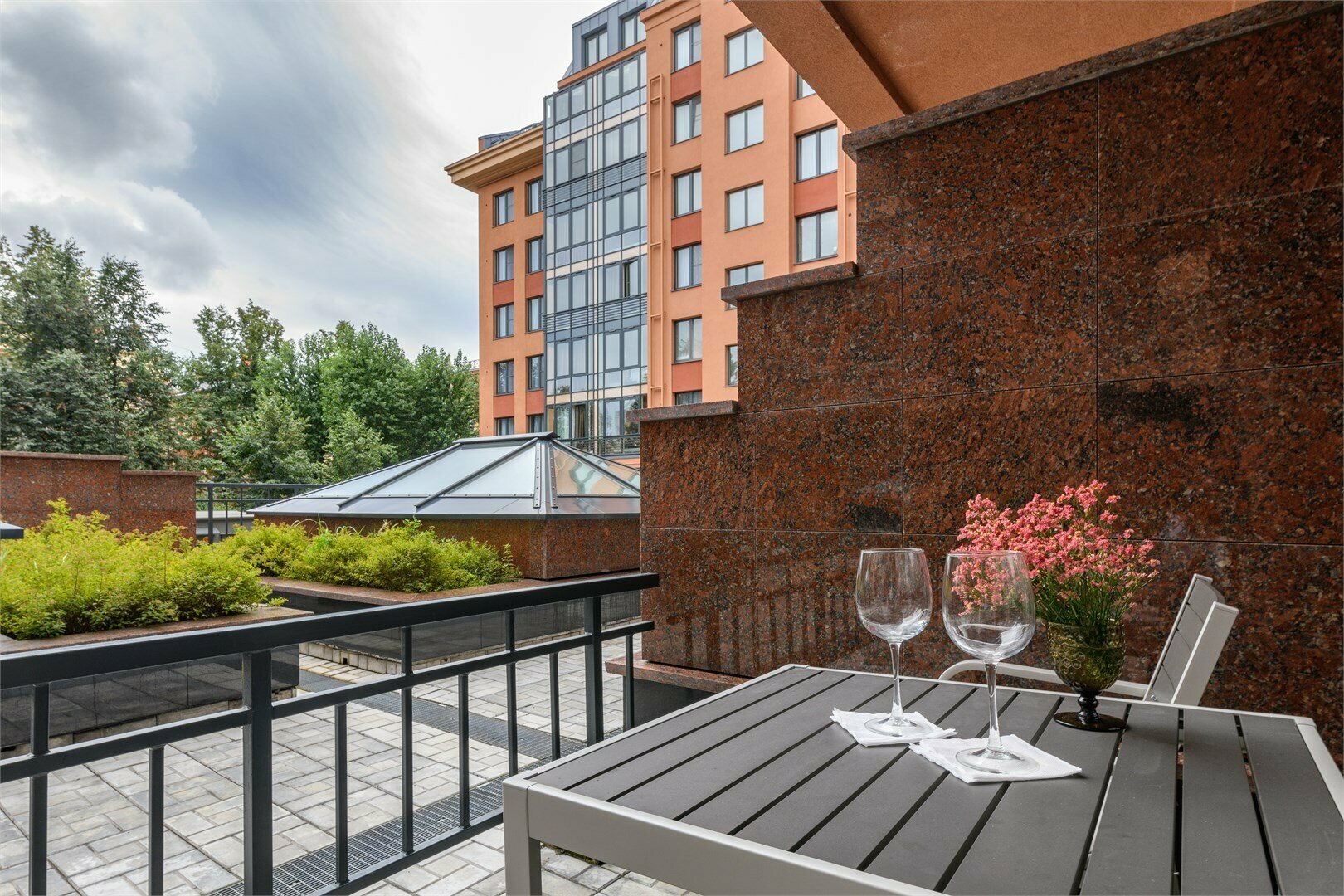 "Пьетро" с террасой 40 кв.м с кондиционером