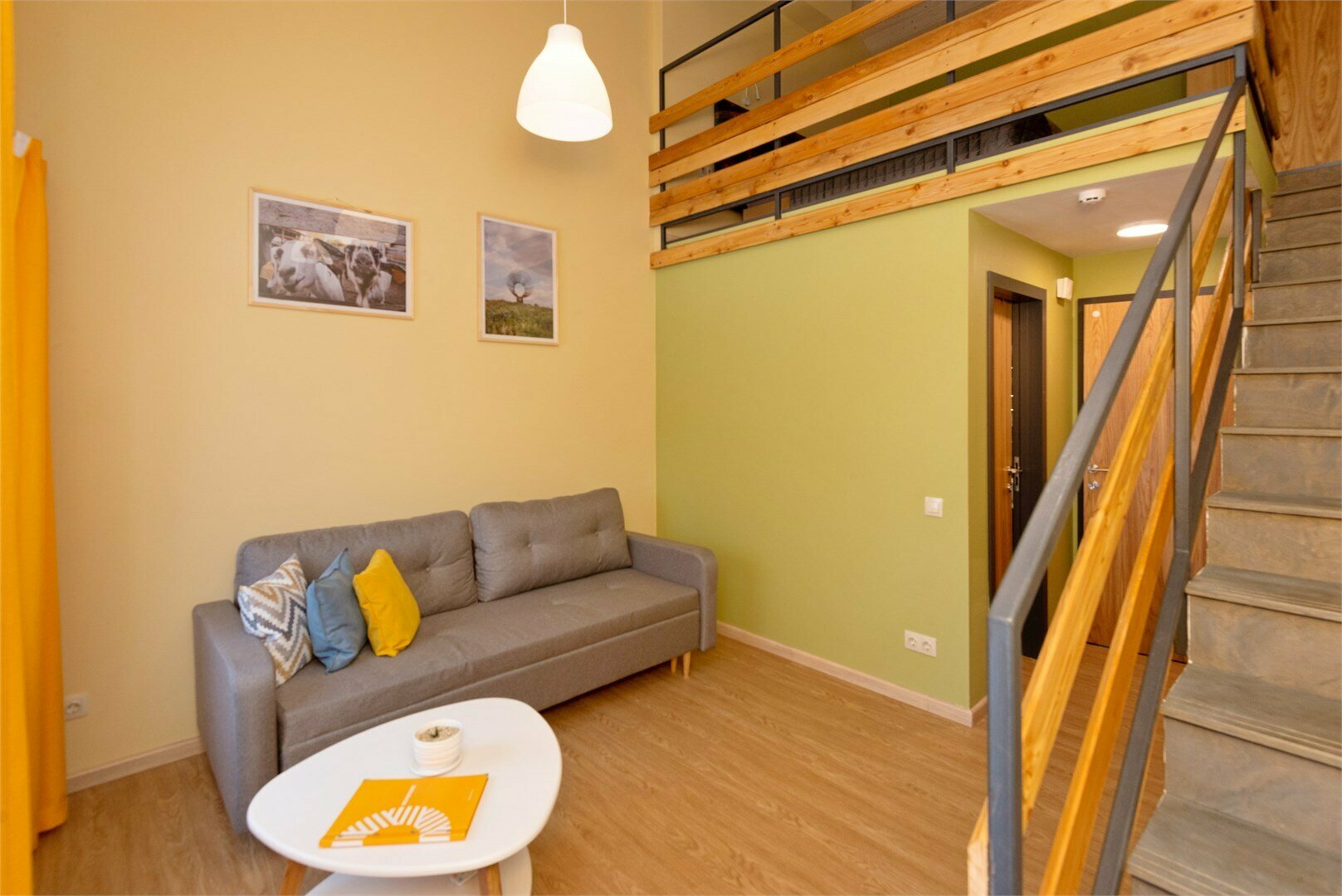 Стандартный двухэтажный номер с террасой