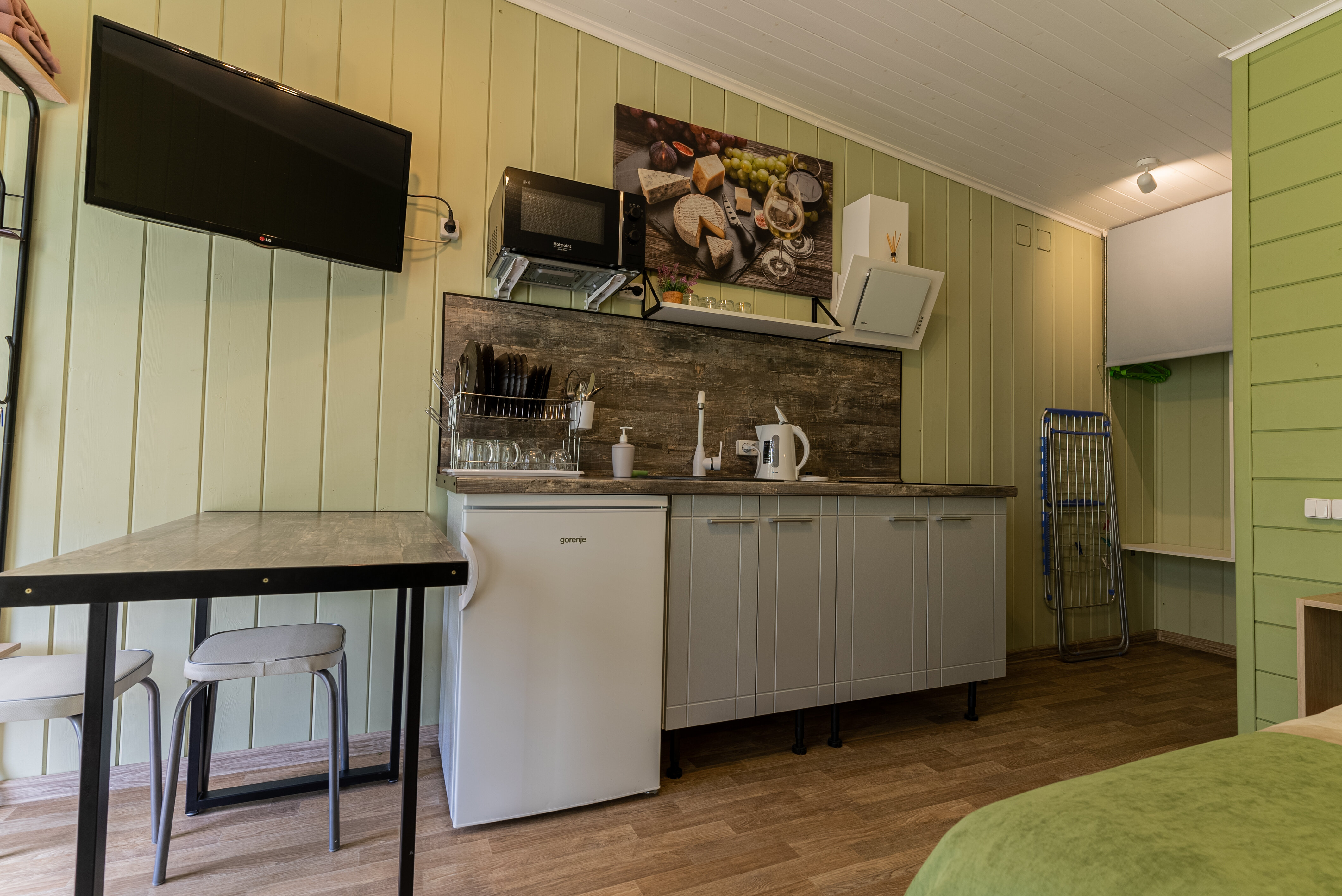 Квартира-студия Комфорт №7 - 2х спальная кровать + 1 доп. место