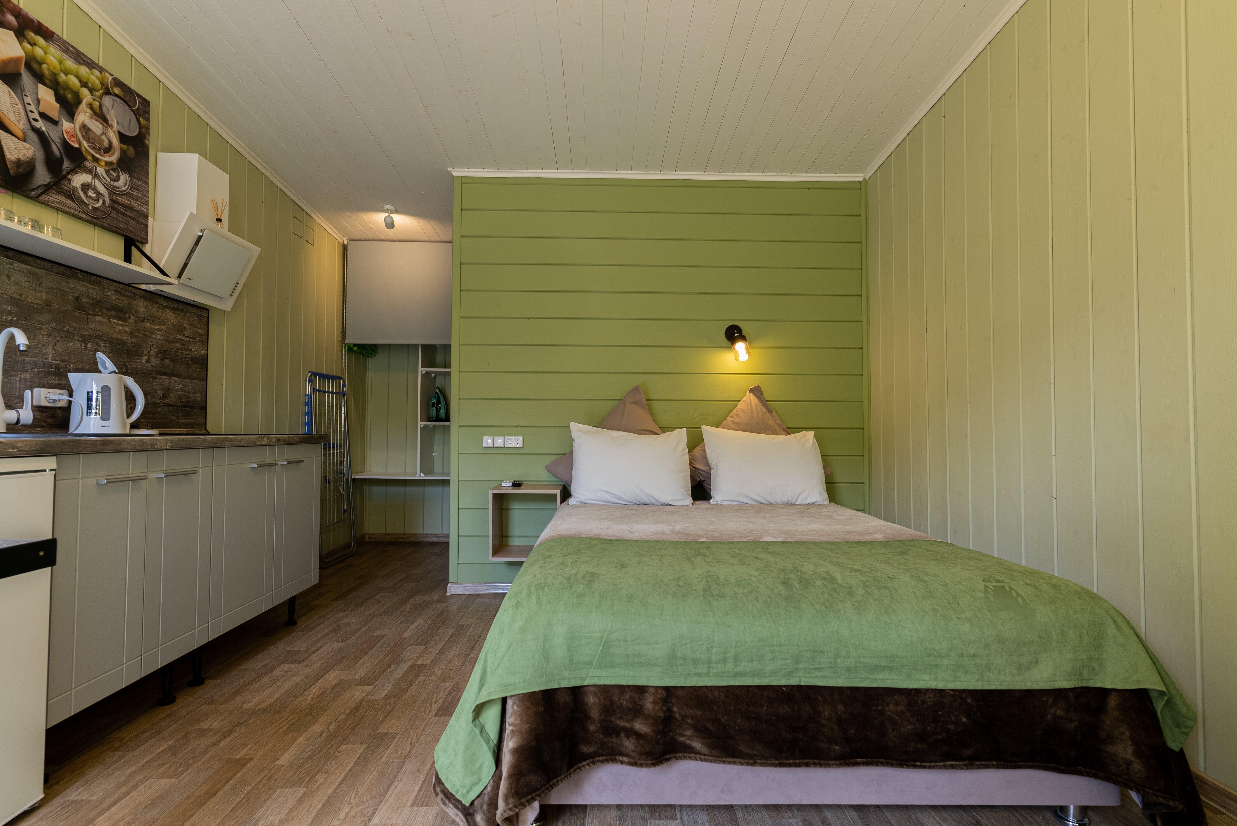 Квартира-студия Комфорт №7 - 2х спальная кровать + 1 доп. место