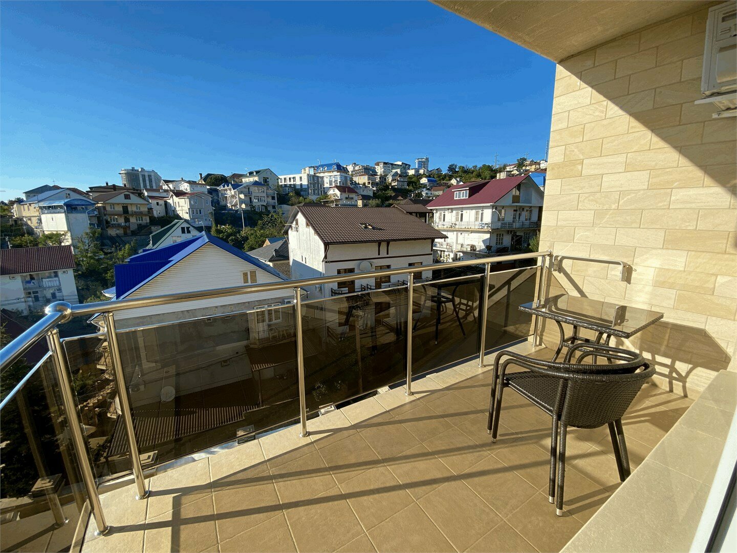 Де-Люкс с панорамными окнами