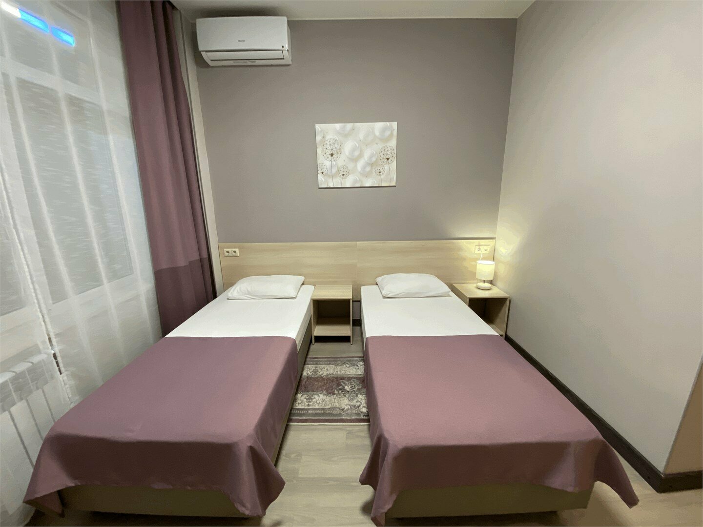 Стандарт с 2 раздельными кроватями  без балкона