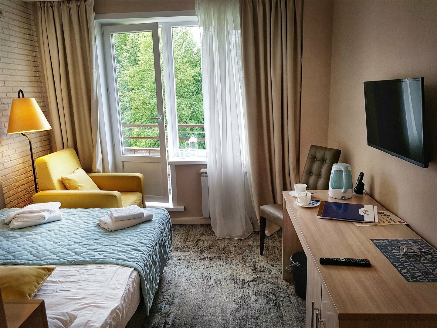 Люкс однокомнатный корпус у реки