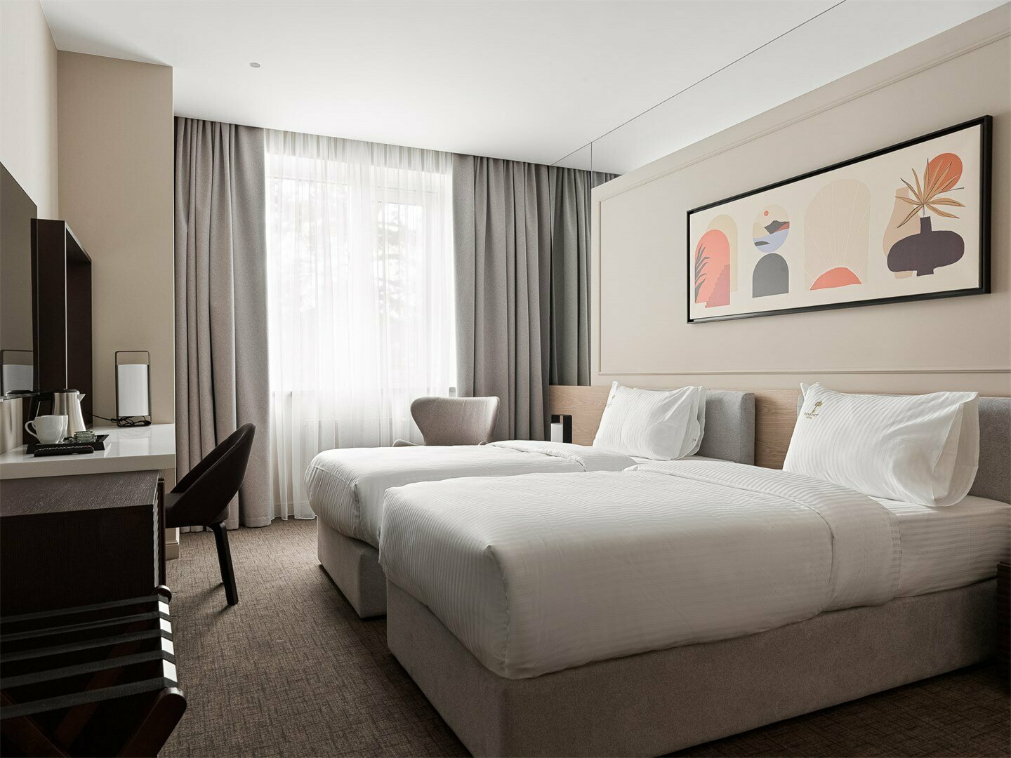 Номер с 2 кроватями размера «queen-size»