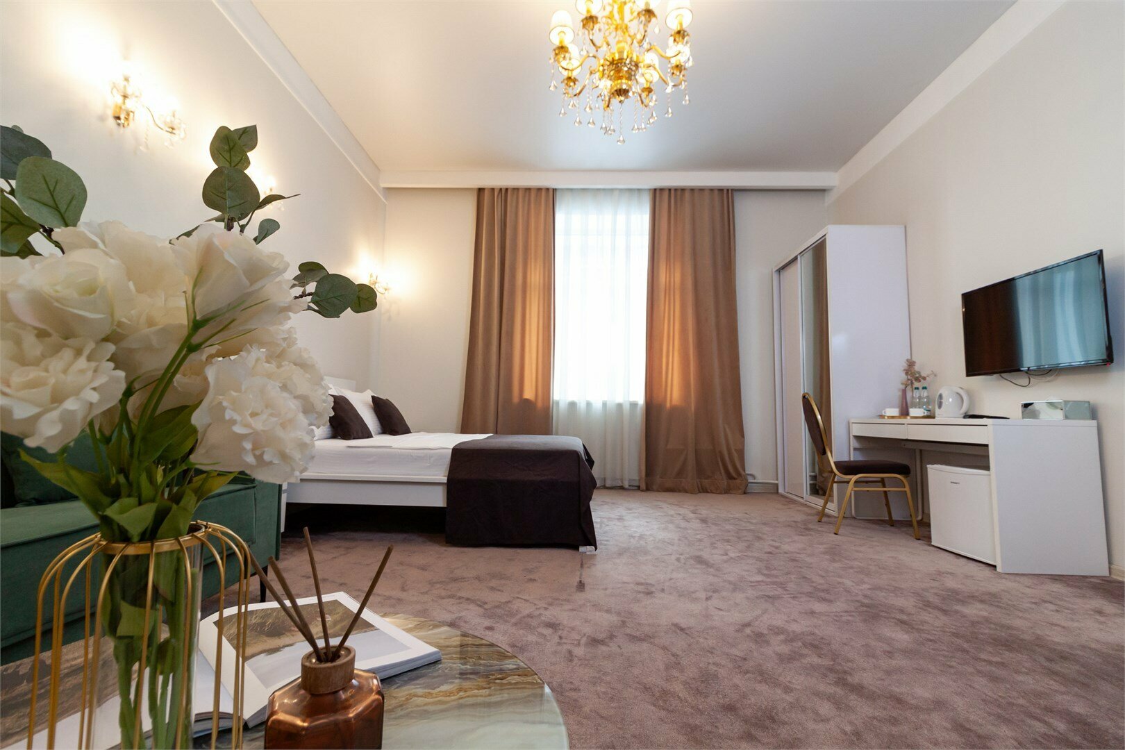 Улучшенный двухместный номер Делюкс с 1 кроватью или 2 отдельными кроватями