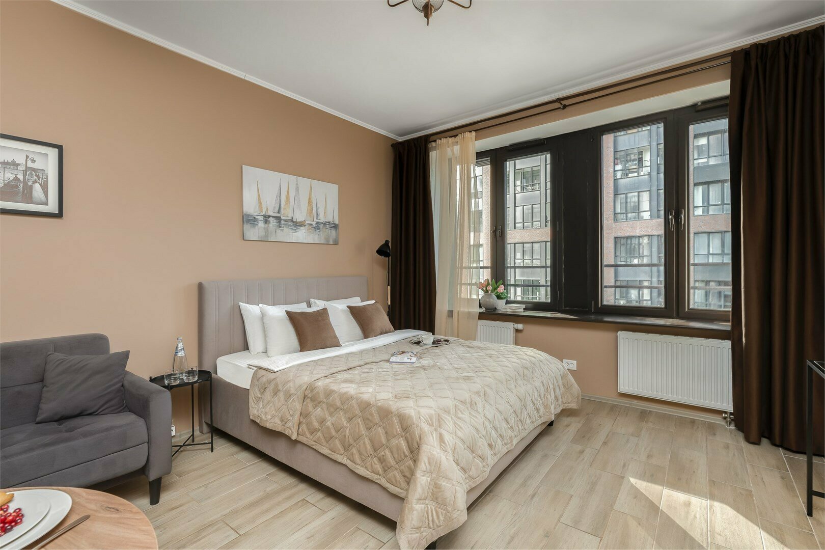 Brownie - 3х местные апартаменты в "Савеловский-Сити" (3 этаж)