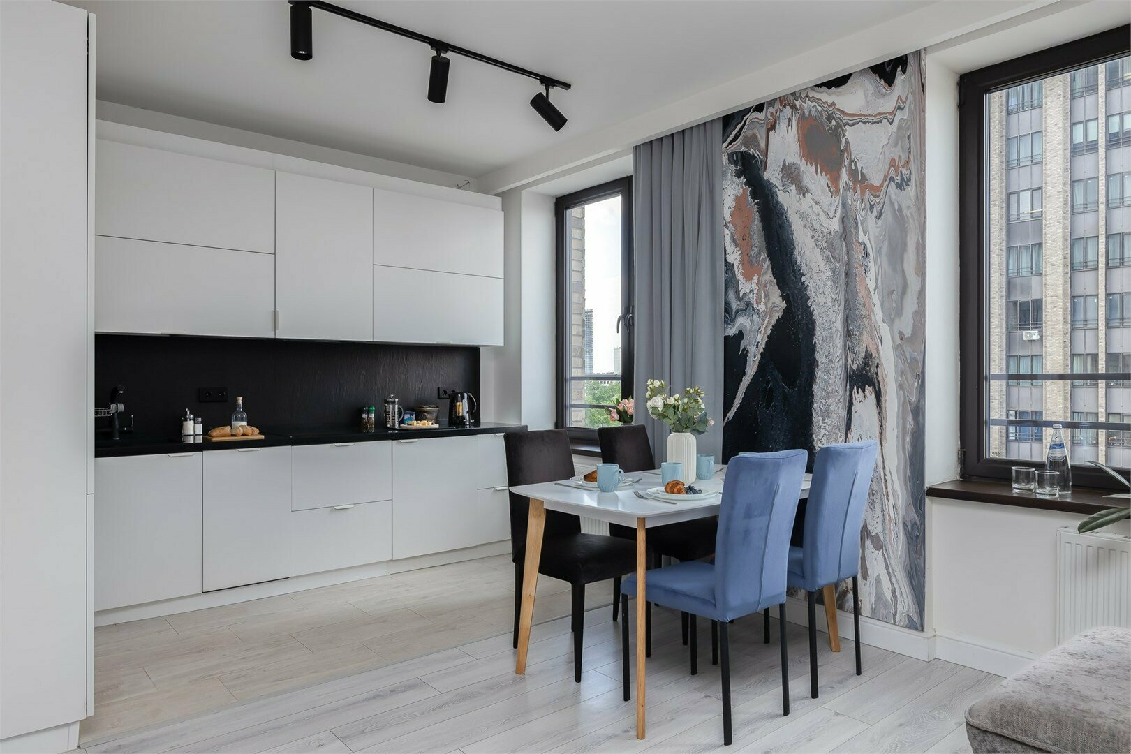 Art Lounge - 3х комнатные апартаменты в "Савеловский Сити" (75 кв.м., до 6 гостей)