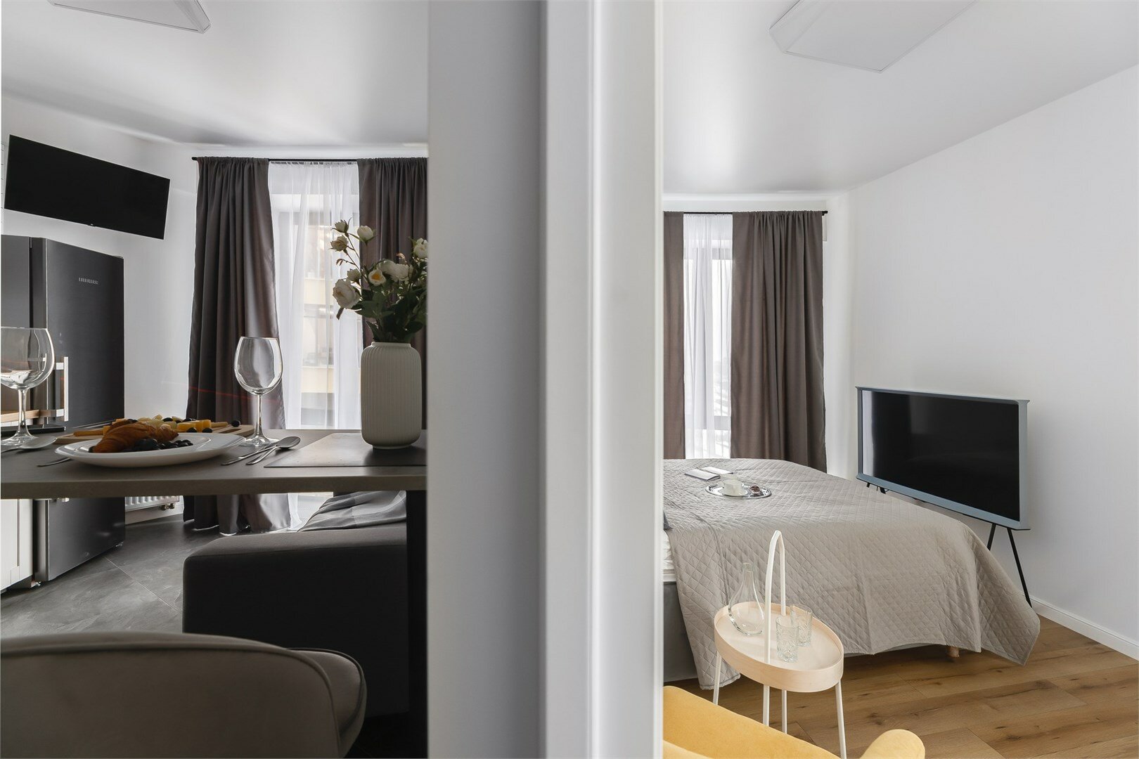 Silver 3х местные премиум апартаменты в "Савеловский-Сити" (14 этаж)