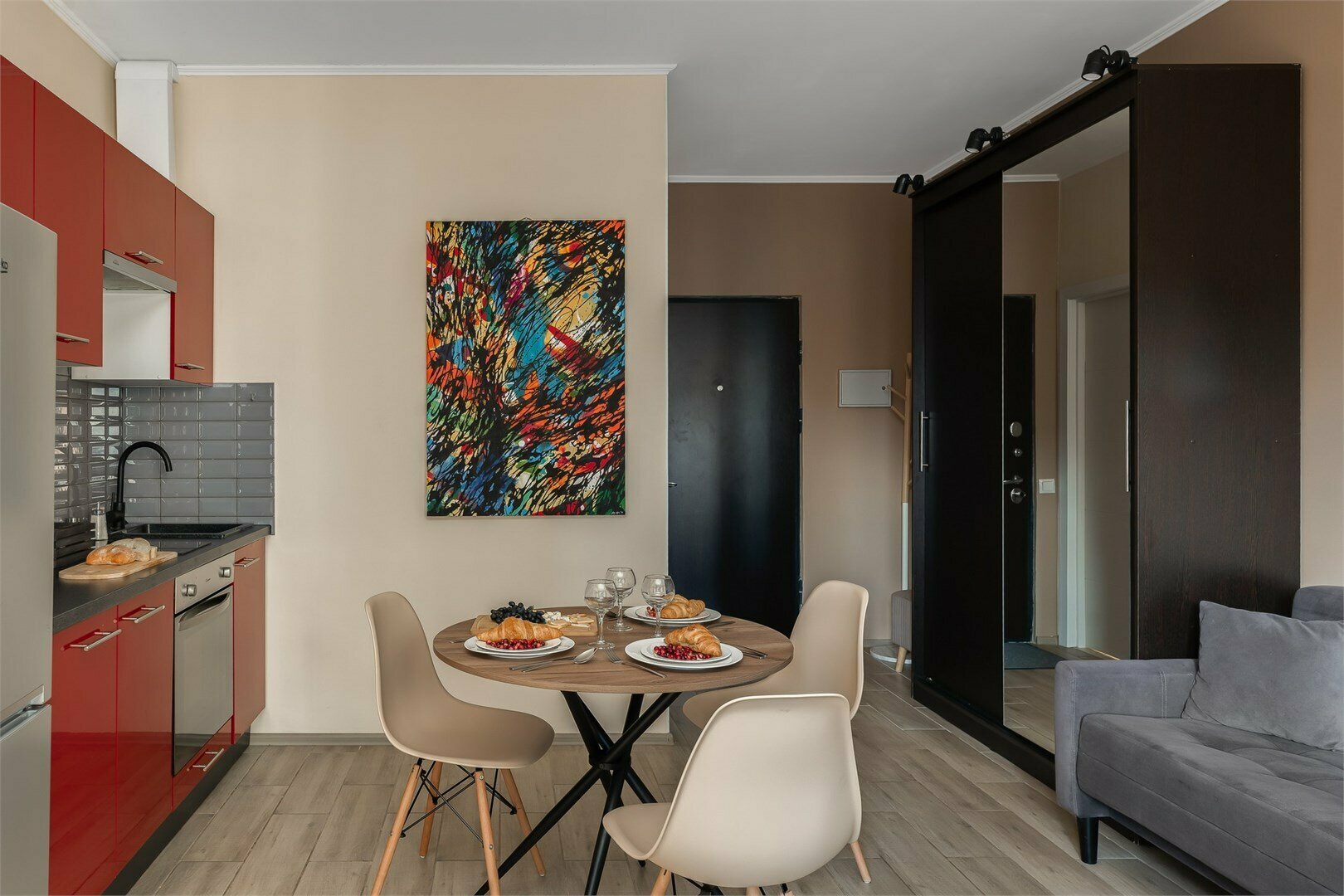 Brownie - 3х местные апартаменты в "Савеловский-Сити" (3 этаж)