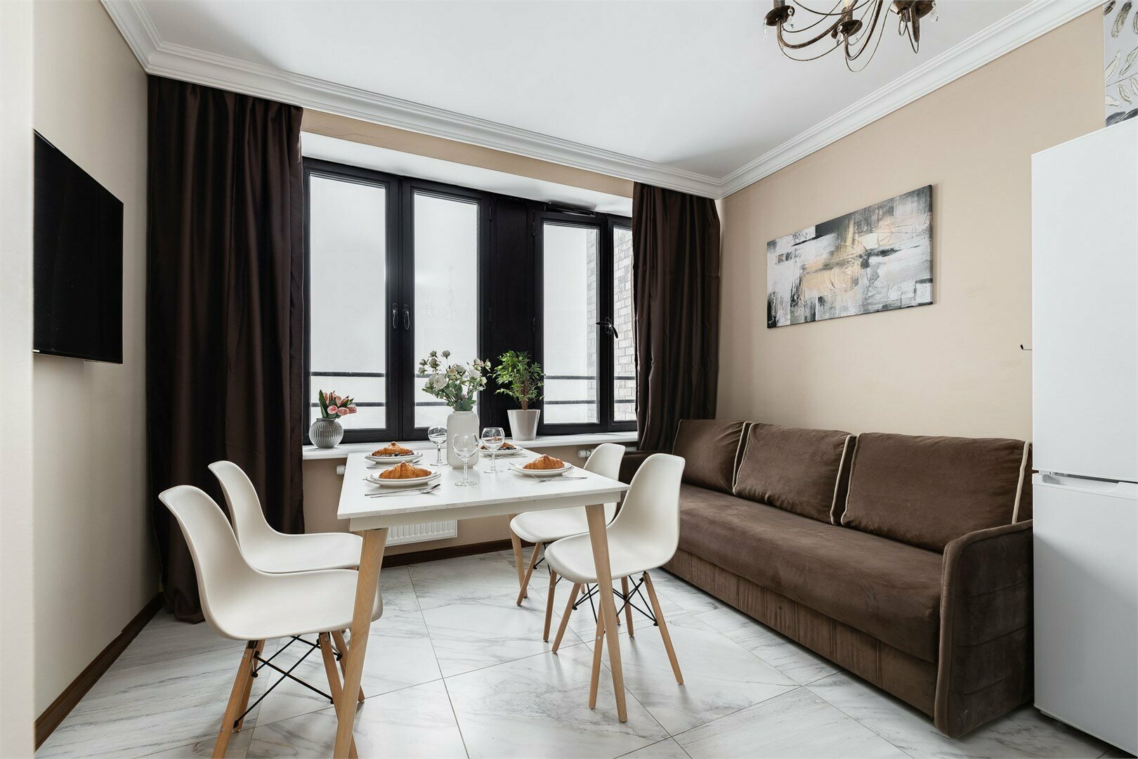 Symphony - 3х комнатные апартаменты в "Савеловский Сити" (75 кв.м., до 6 гостей)