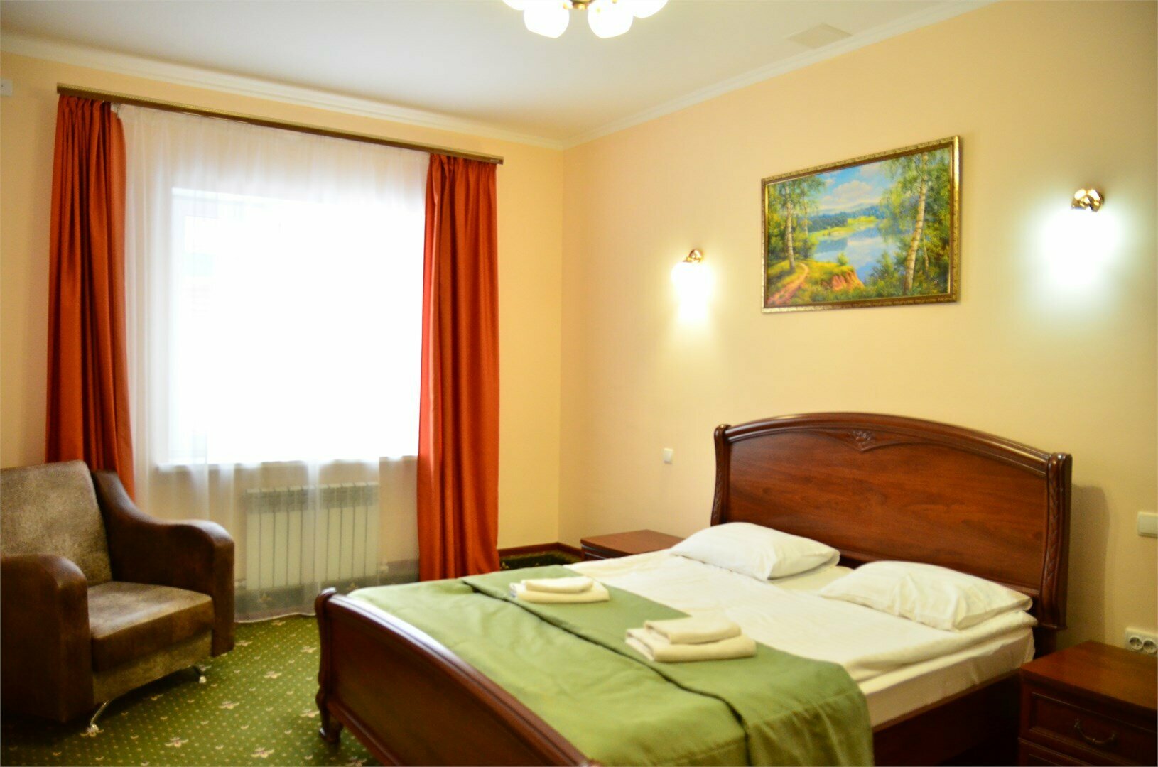 ВИЛЛА с сауной (вид на пруд, без мангала)