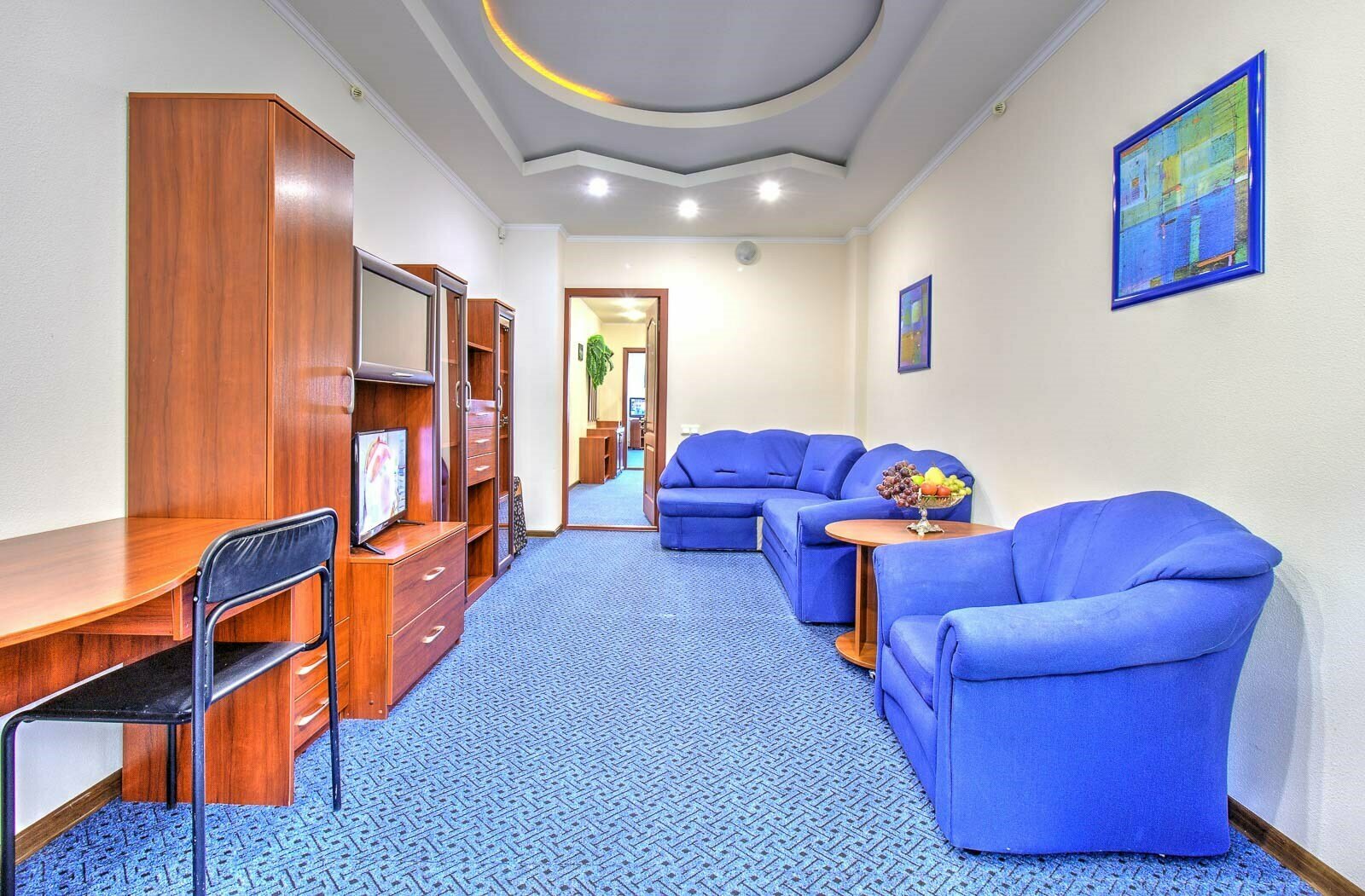 Люкс А двухкомнатный вид на море с балконами