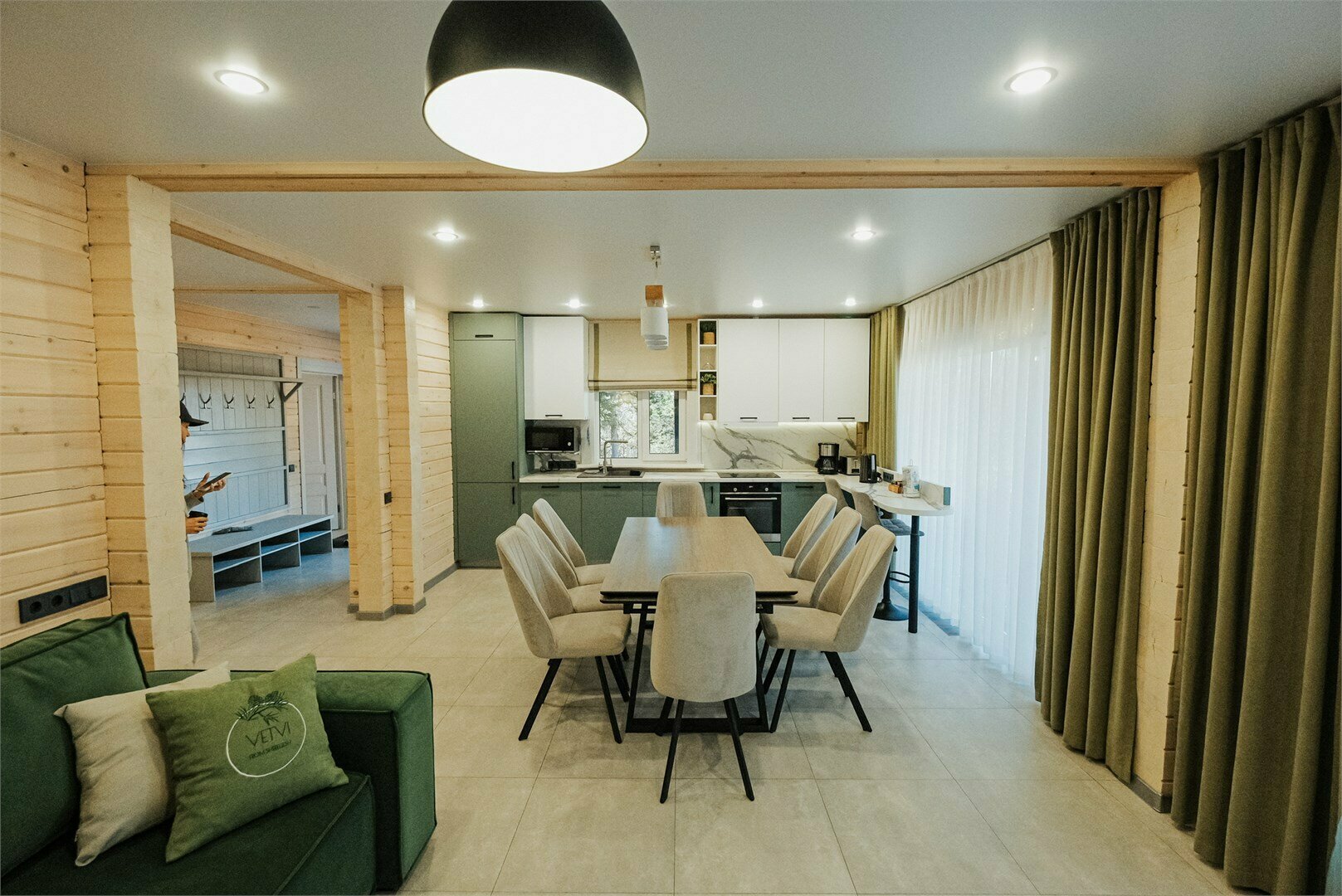 Коттедж с видом на горы