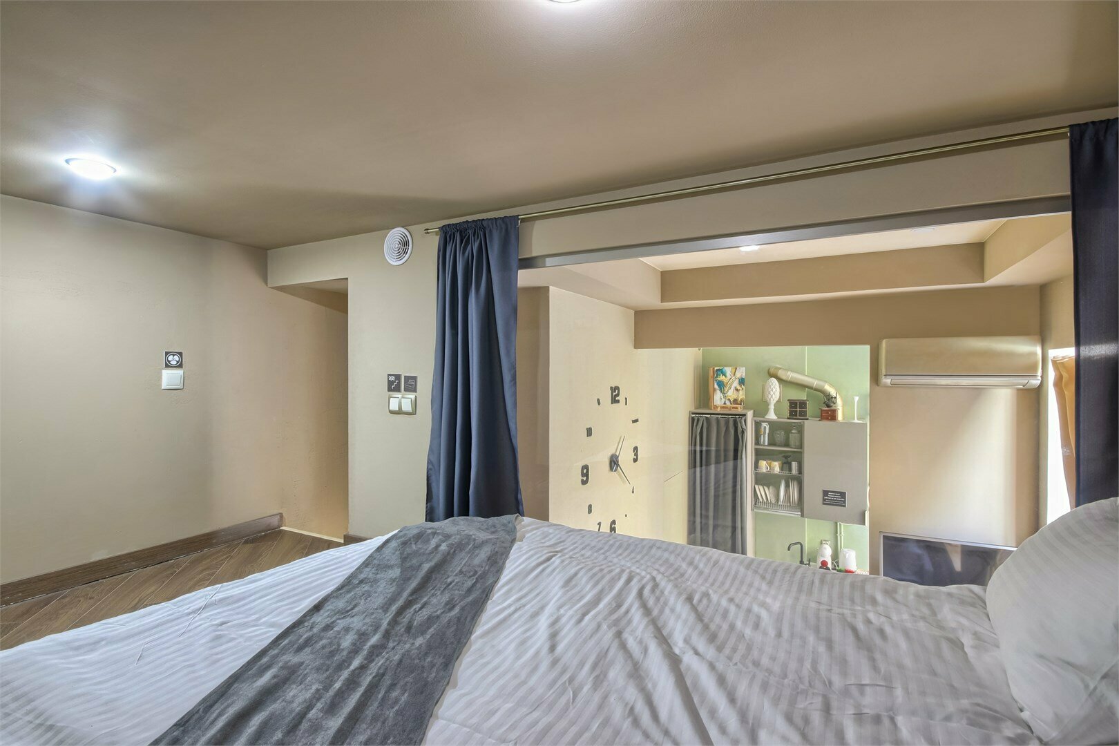 Апартаменты 2-уровневые с кондиционером, 30 кв.м.