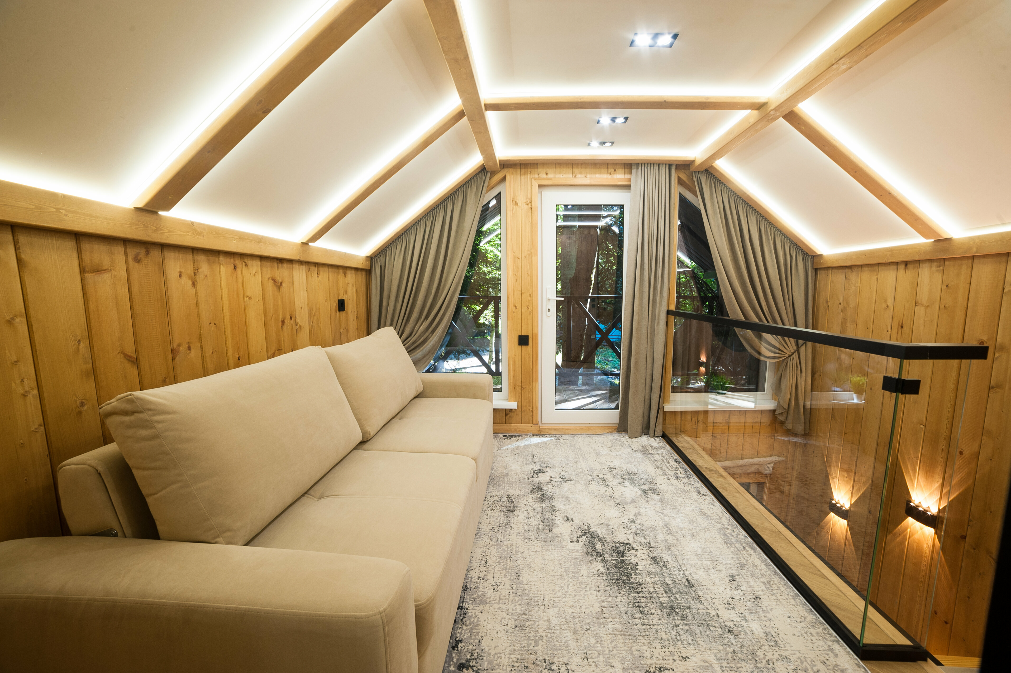 Дом с видом на лес