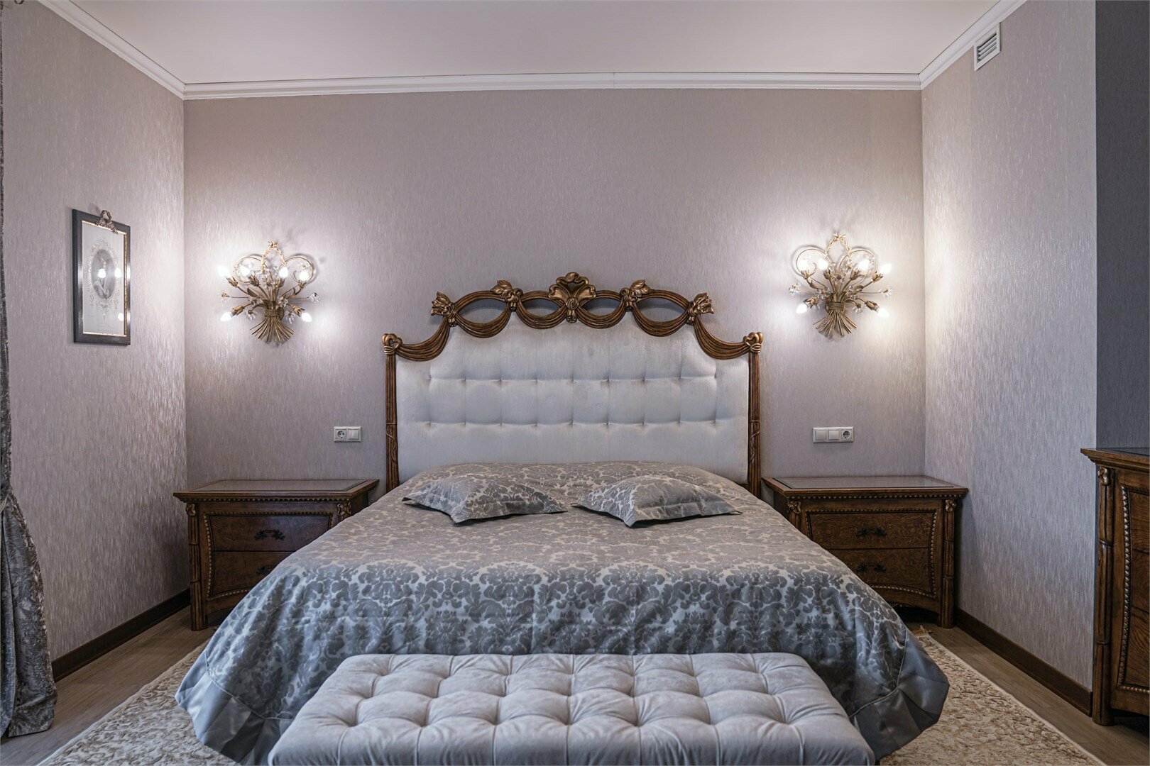 Люкс с кроватью размера «king-size» и видом на море