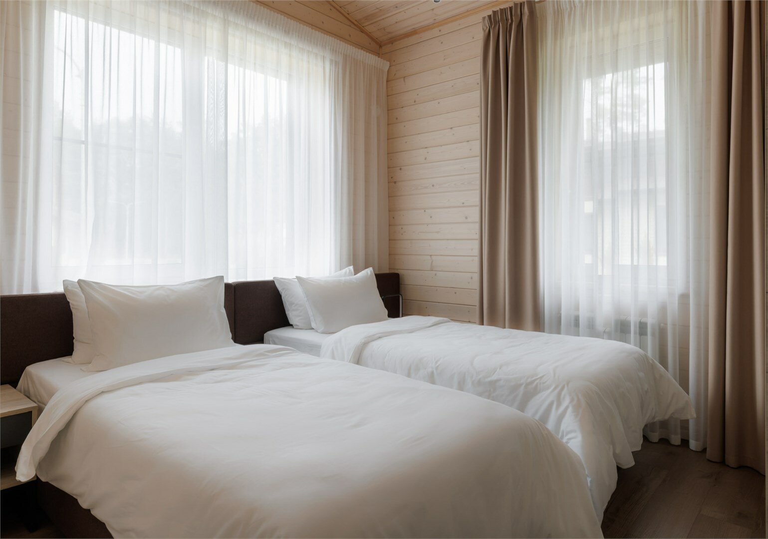 Одноэтажный коттедж с индивидуальной зоной барбекю