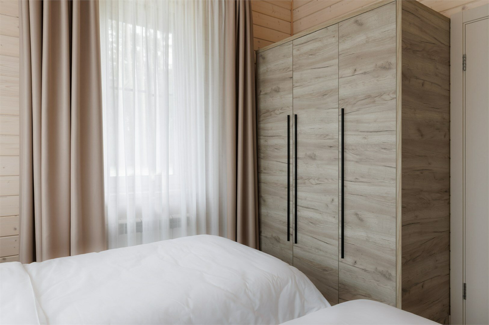 Одноэтажный коттедж с индивидуальной зоной барбекю