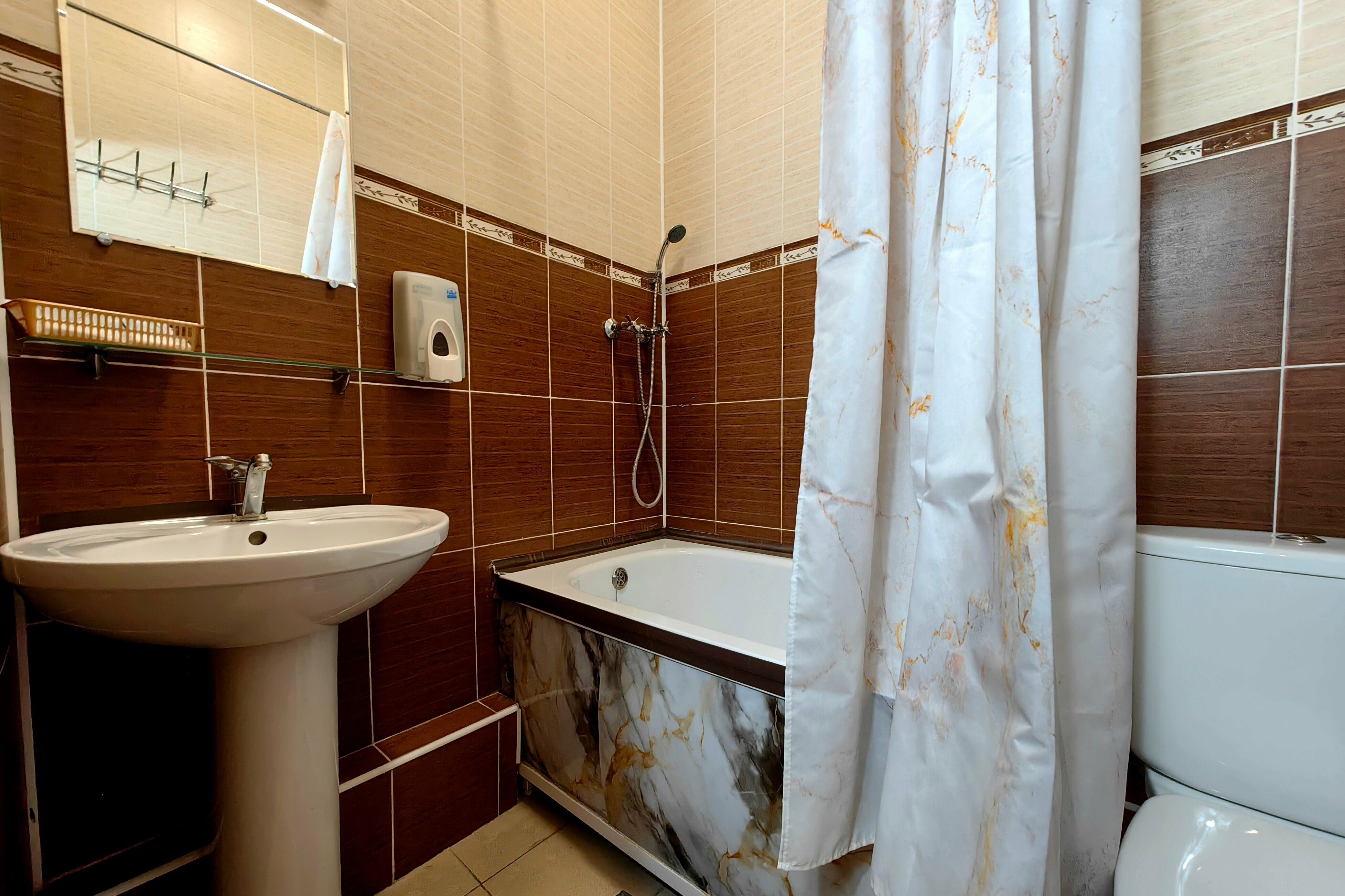 Стандартный двухместный номер с 2 отдельными кроватями, вид на сад